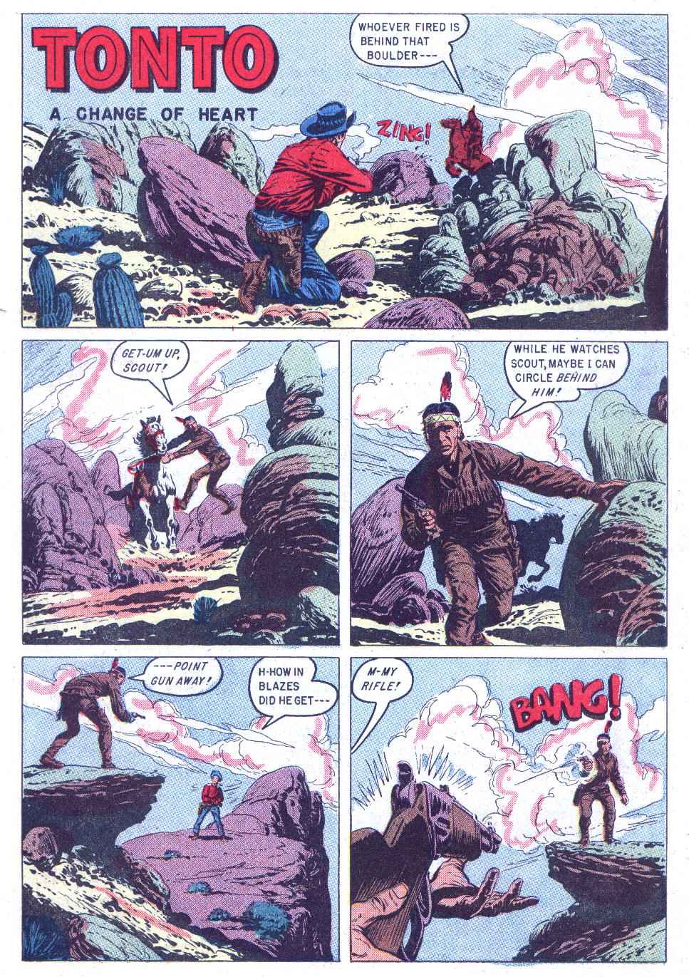 Read online Lone Ranger's Companion Tonto comic -  Issue #22 - 18