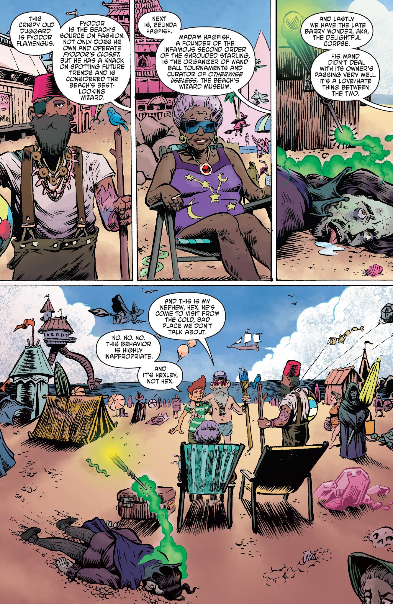 Read online Wizard Beach comic -  Issue #1 - 18