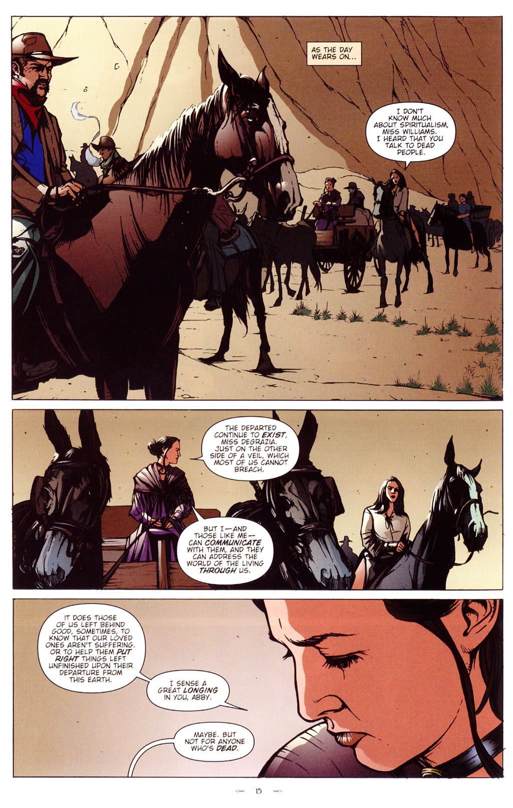 Read online Desperadoes: Banners of Gold comic -  Issue #1 - 17