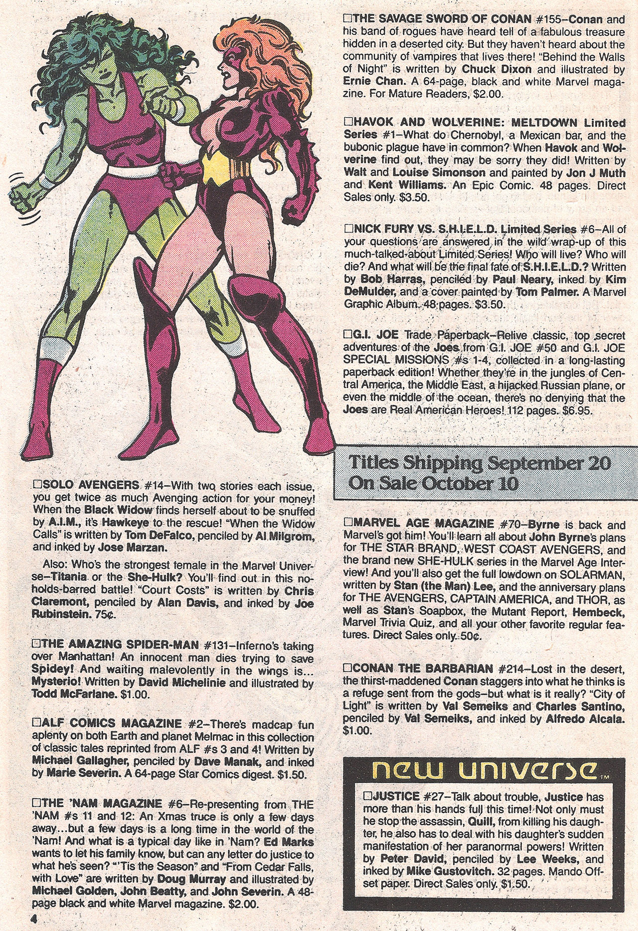 Read online Marvel Age comic -  Issue #69 - 6