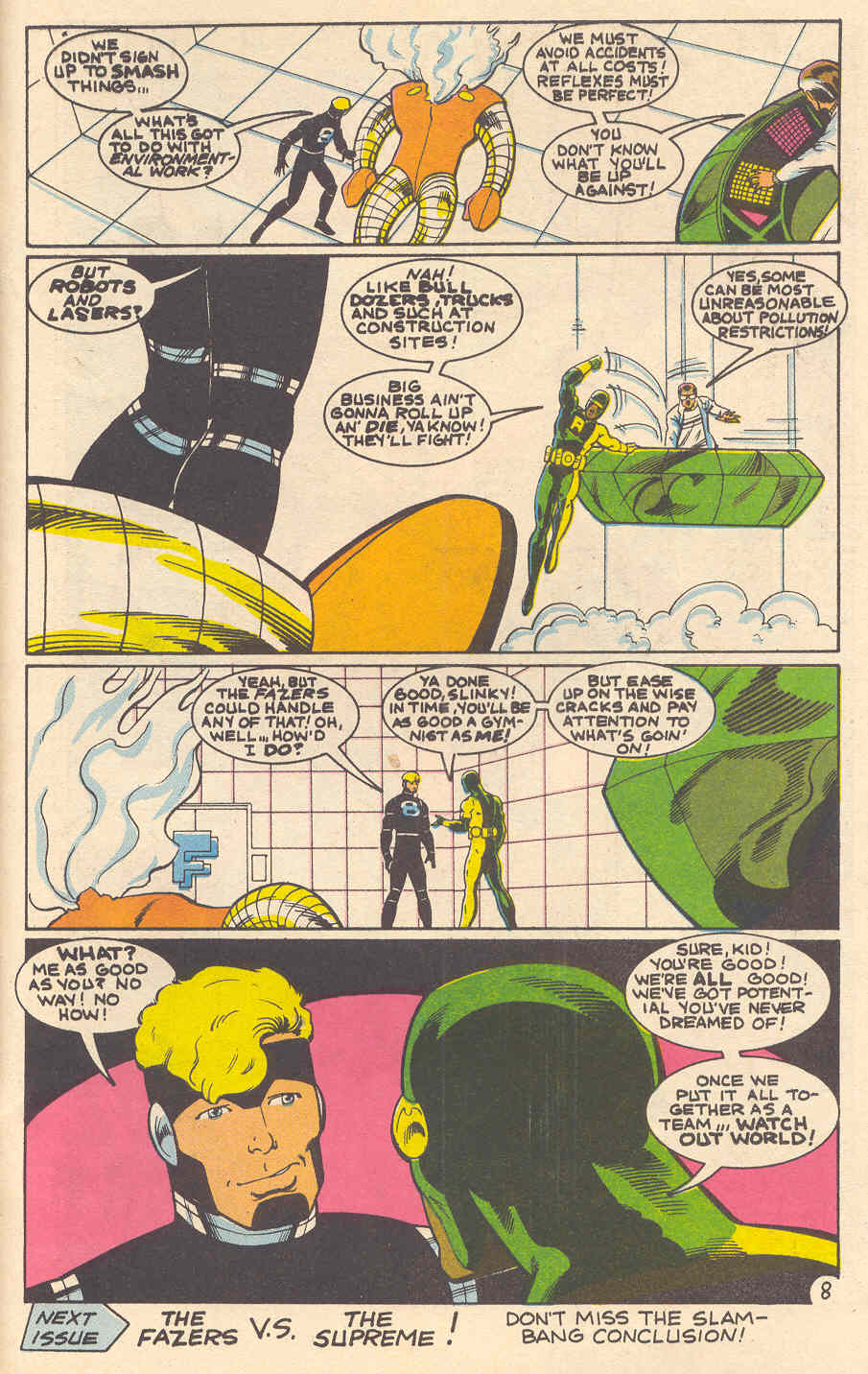 Read online Faze One Fazers comic -  Issue #3 - 32