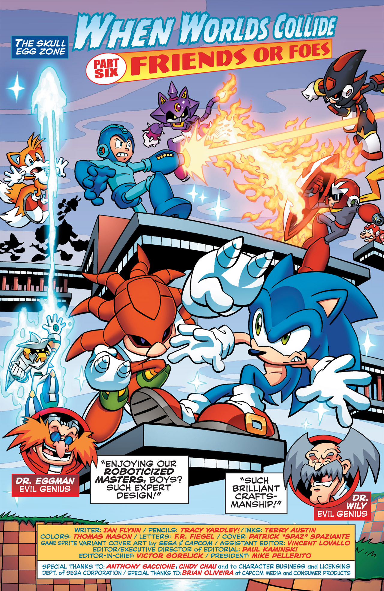 Read online Sonic Mega Man Worlds Collide comic -  Issue # Vol 2 - 35
