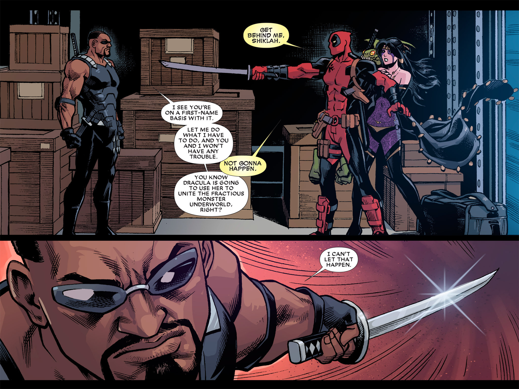 Read online Deadpool: The Gauntlet Infinite Comic comic -  Issue #4 - 31