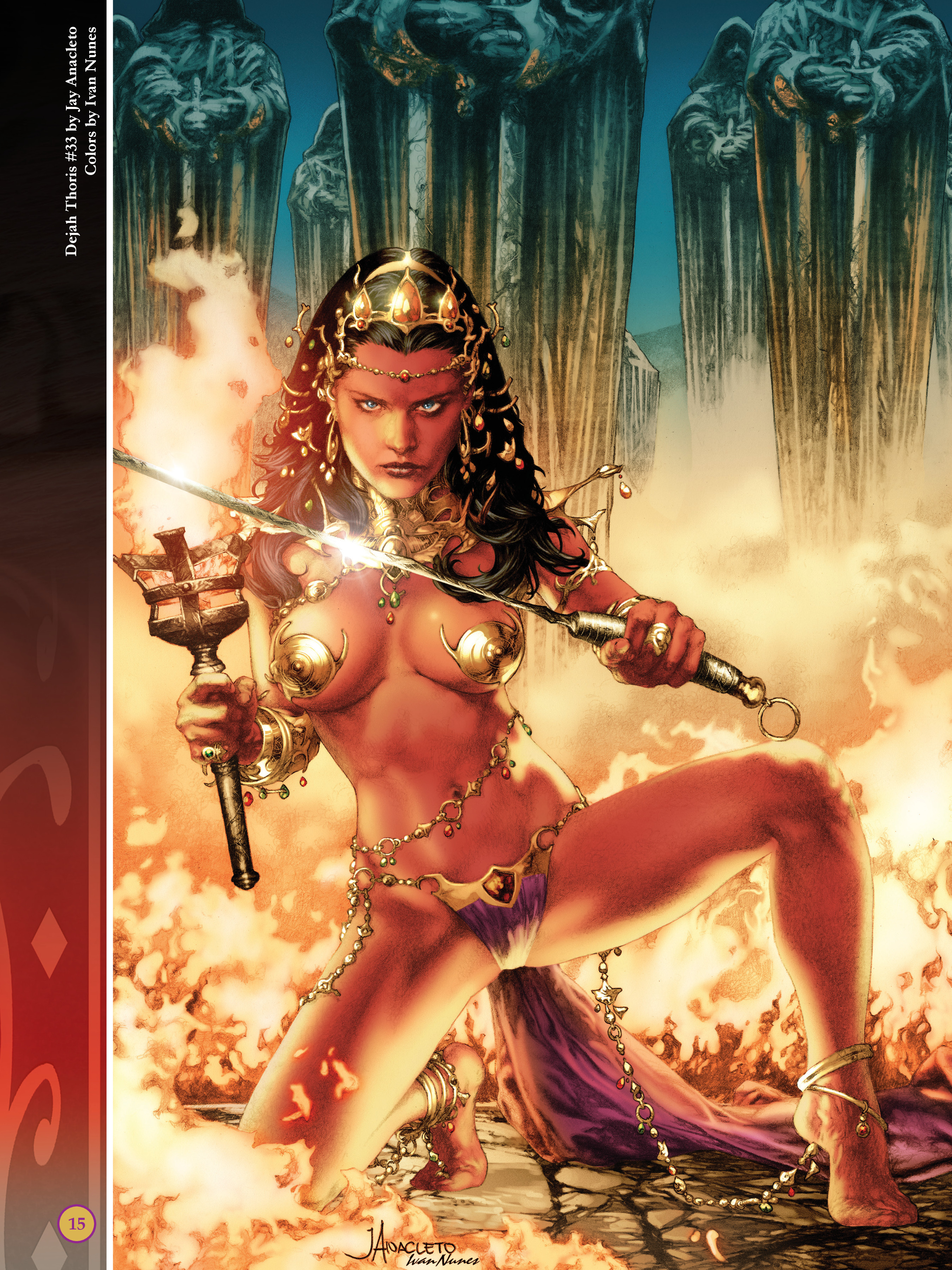 Read online The Art of Dejah Thoris and the Worlds of Mars comic -  Issue # TPB 2 (Part 1) - 14