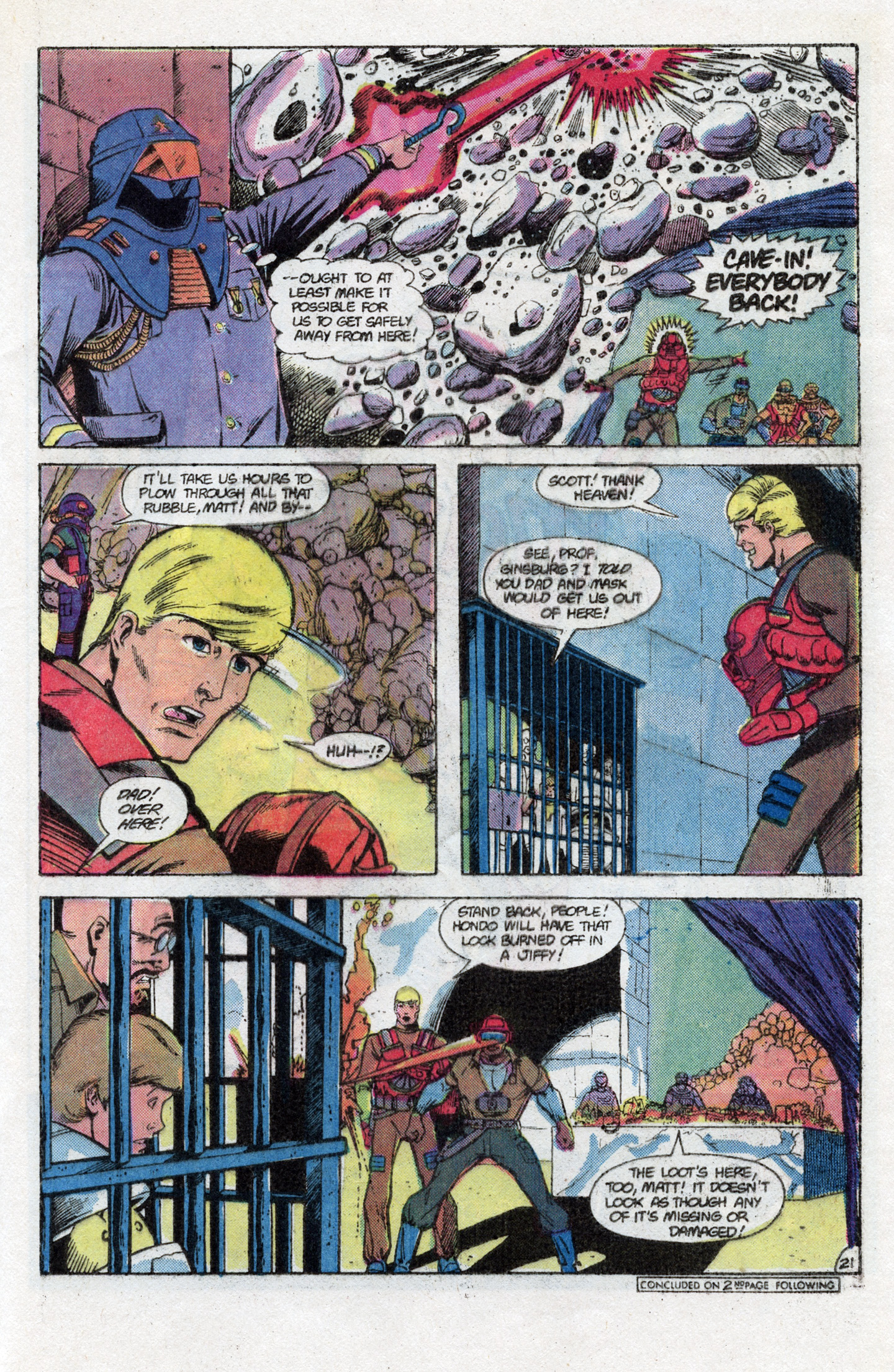 Read online MASK comic -  Issue #2 - 22