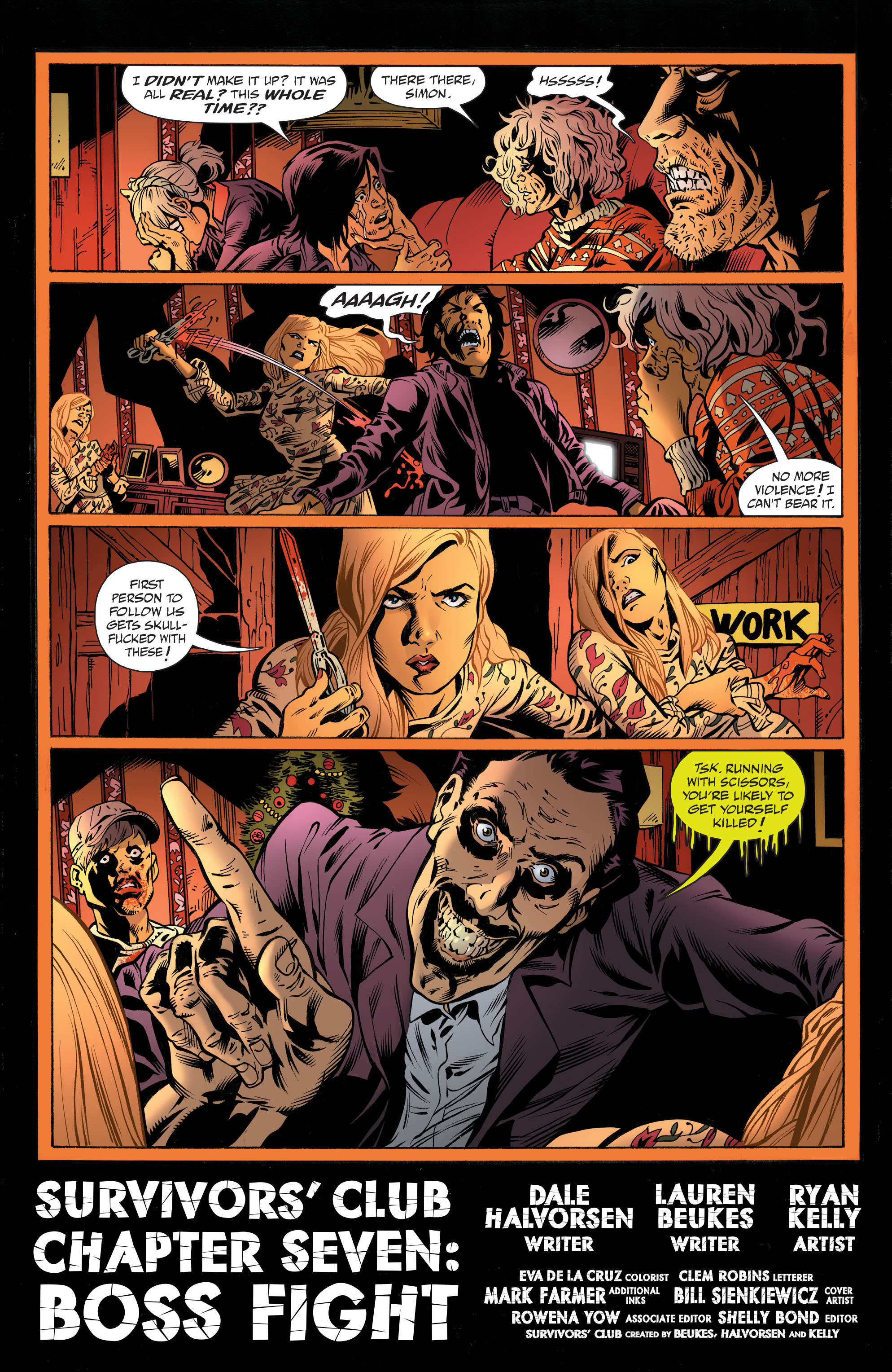 Read online Survivors' Club comic -  Issue #7 - 4