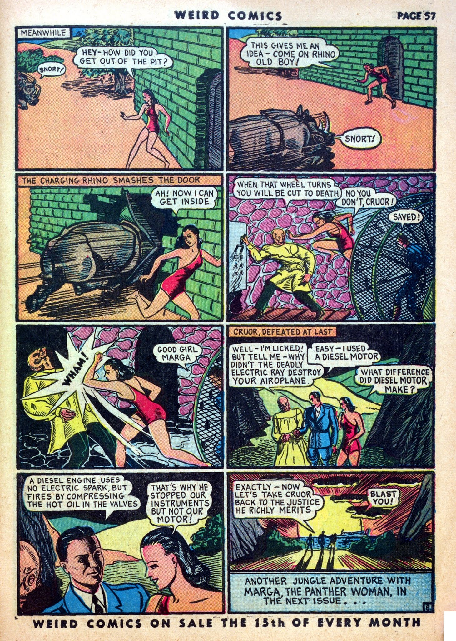Read online Weird Comics comic -  Issue #16 - 58