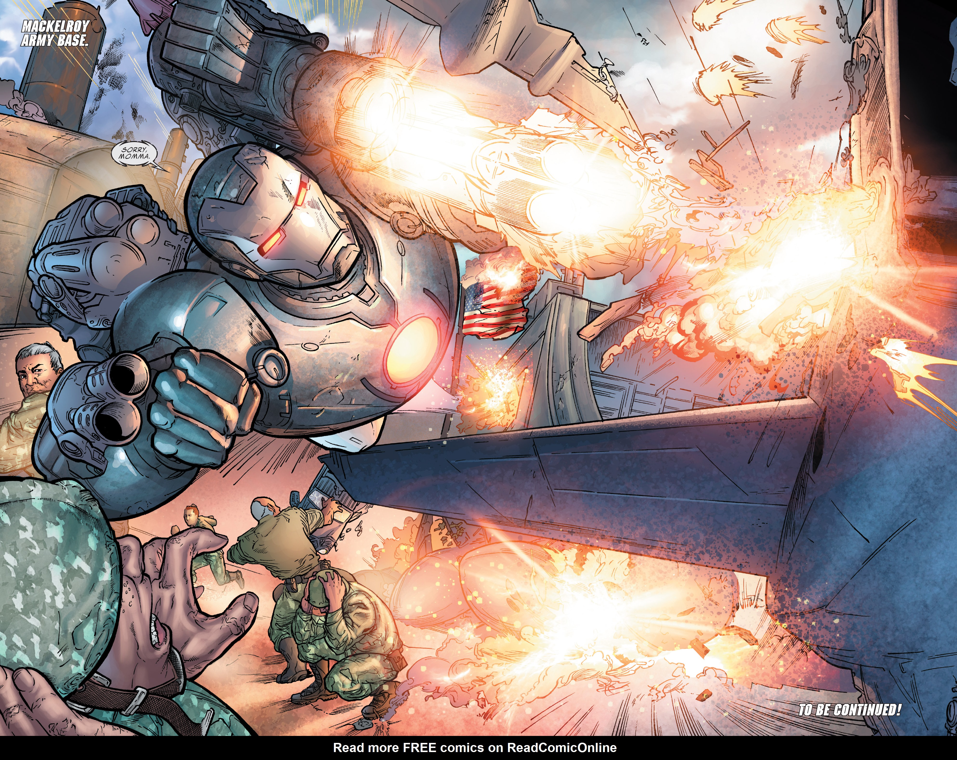 Read online War Machine (2009) comic -  Issue #6 - 23