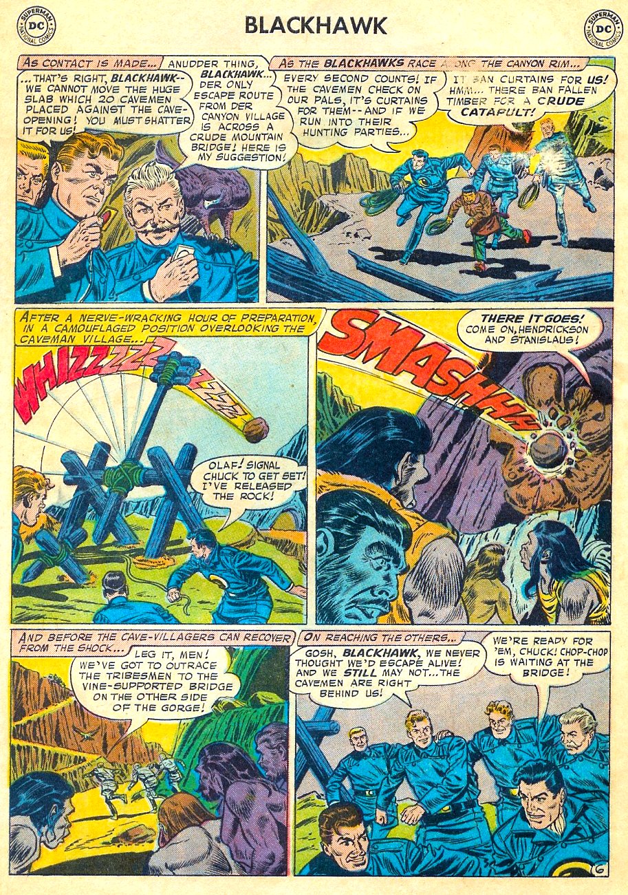 Read online Blackhawk (1957) comic -  Issue #129 - 7