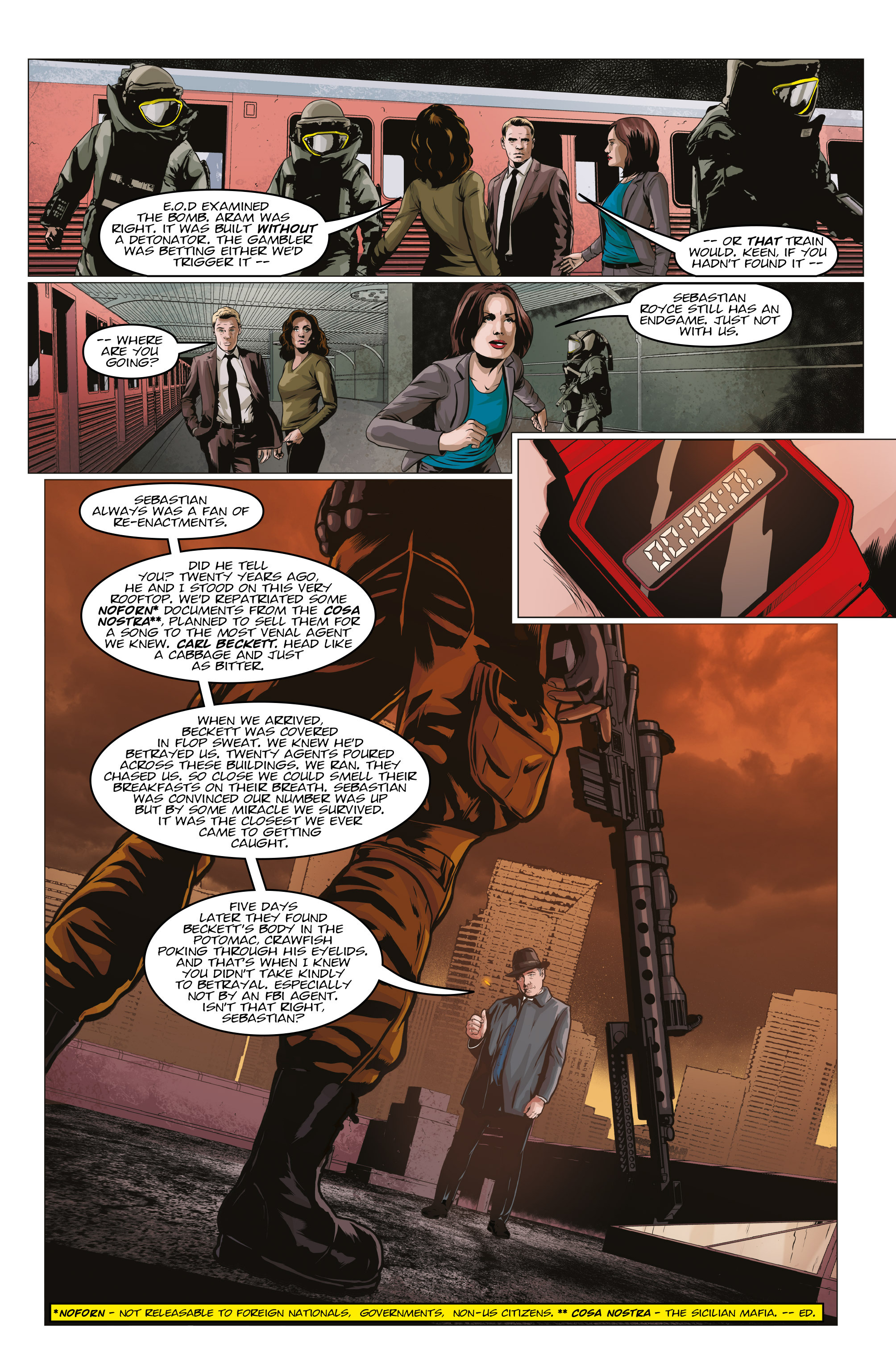 Read online The Blacklist comic -  Issue #5 - 17