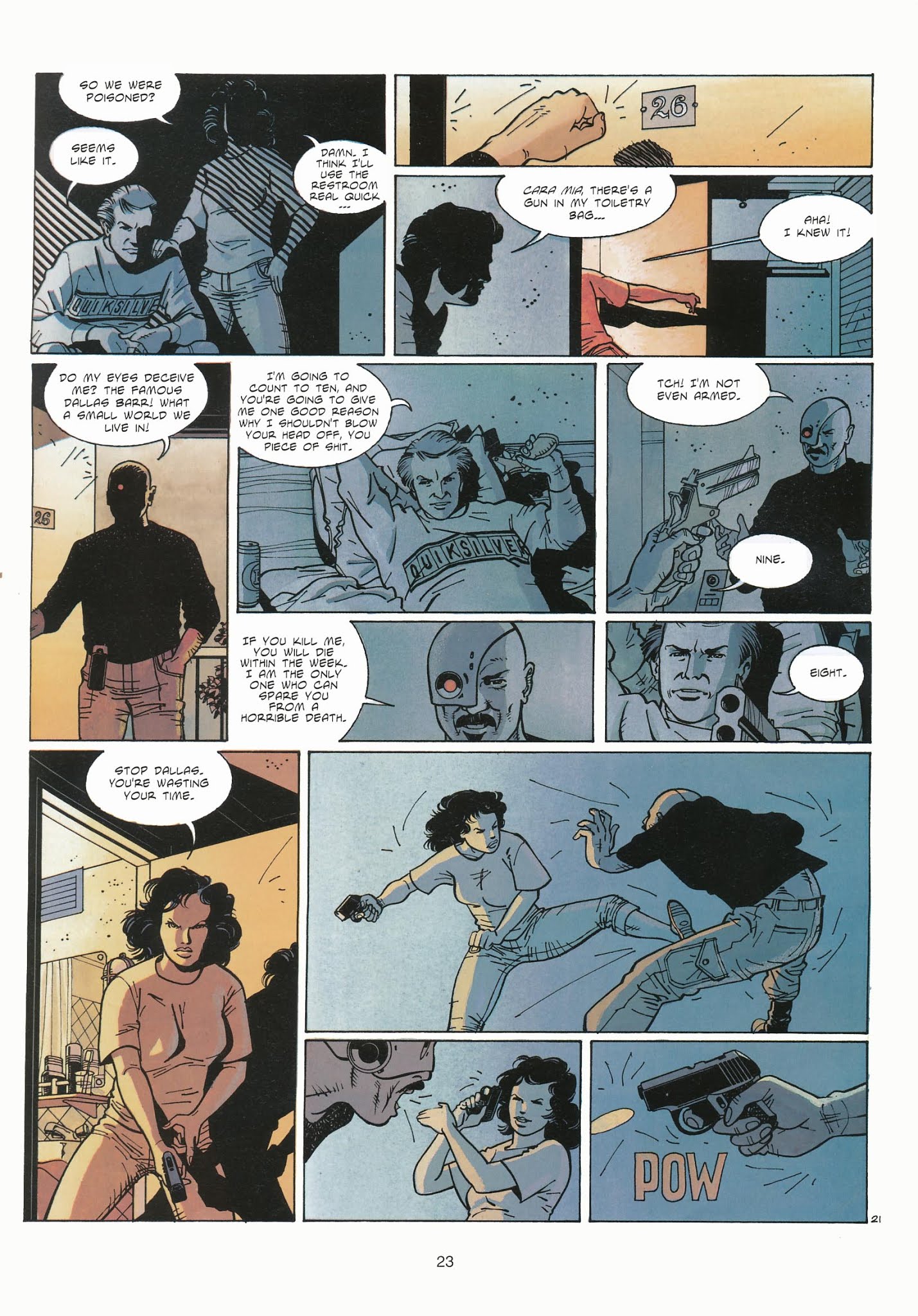 Read online Dallas Barr comic -  Issue #2 - 23