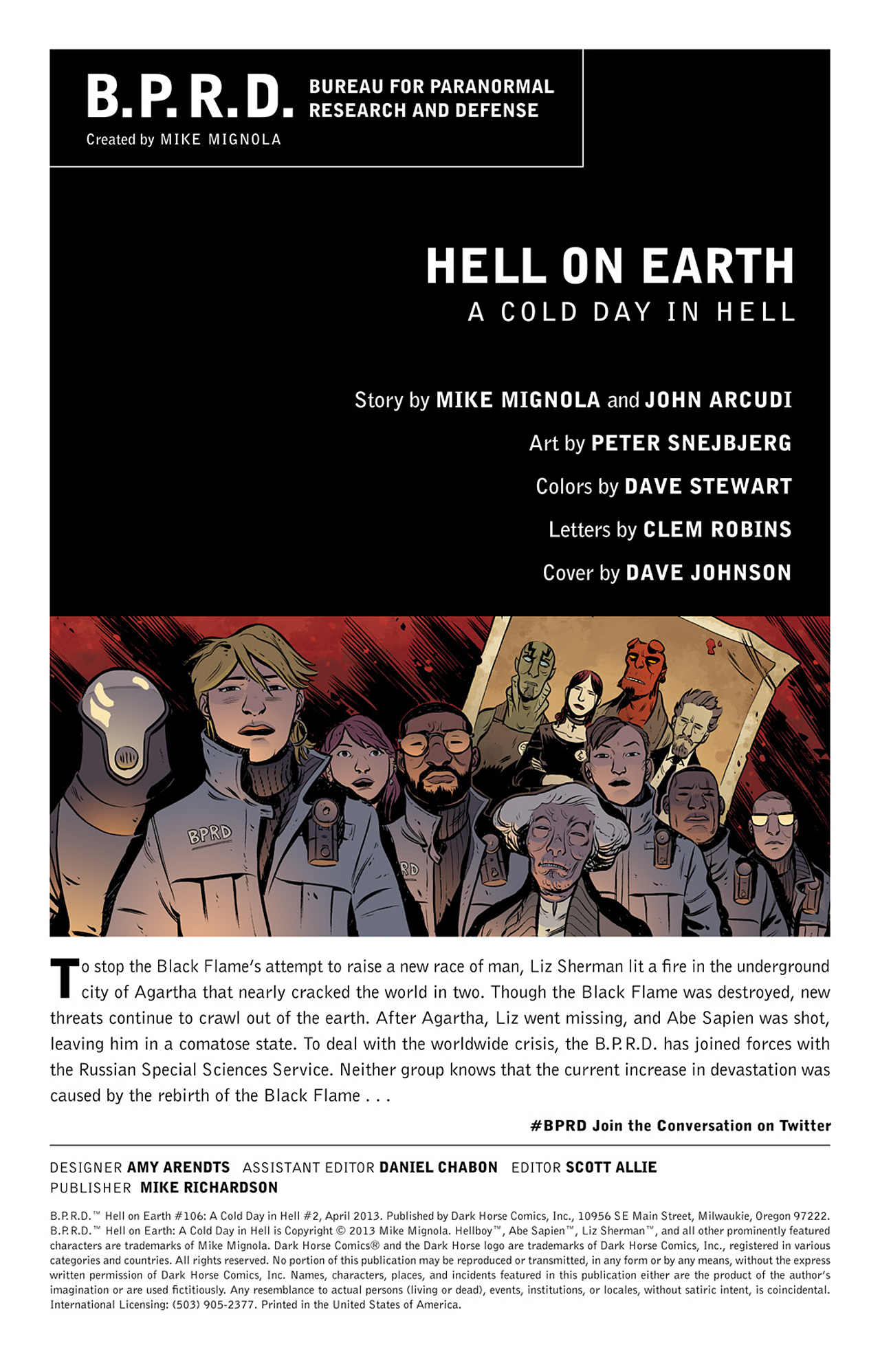 Read online B.P.R.D. Hell on Earth: A Cold Day in Hell comic -  Issue #106 - 2