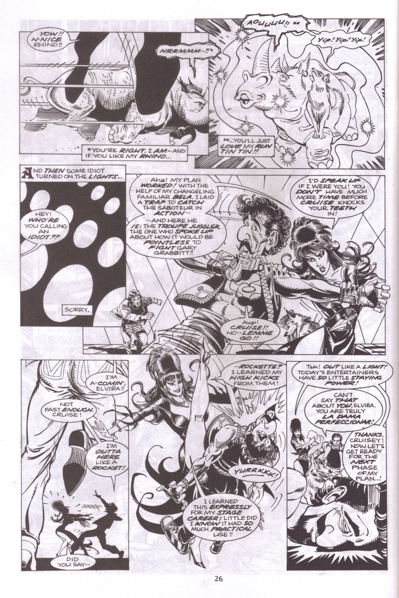 Read online Elvira, Mistress of the Dark comic -  Issue #53 - 23