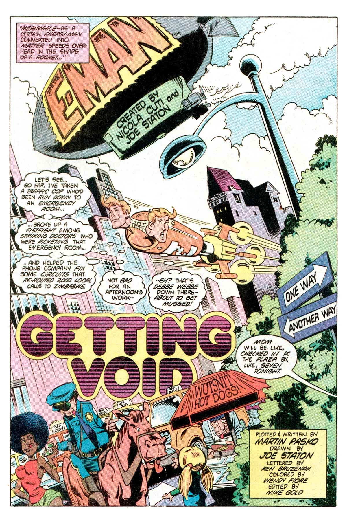 Read online E-Man (1983) comic -  Issue #5 - 5
