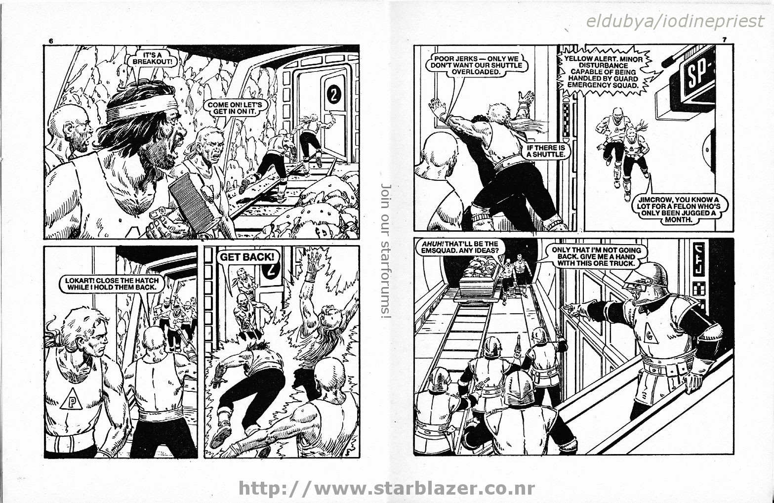 Read online Starblazer comic -  Issue #268 - 5