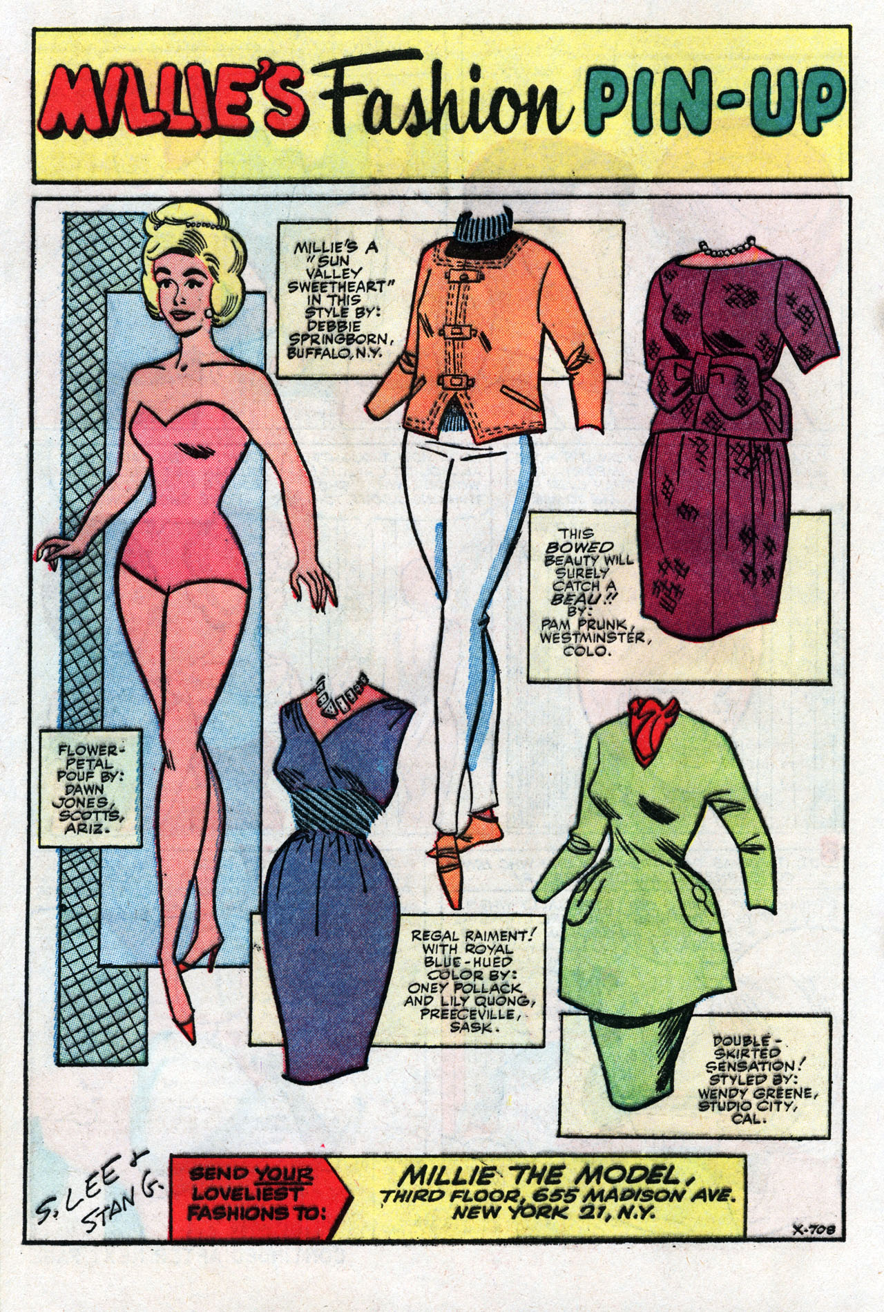 Read online Millie the Model comic -  Issue #122 - 8