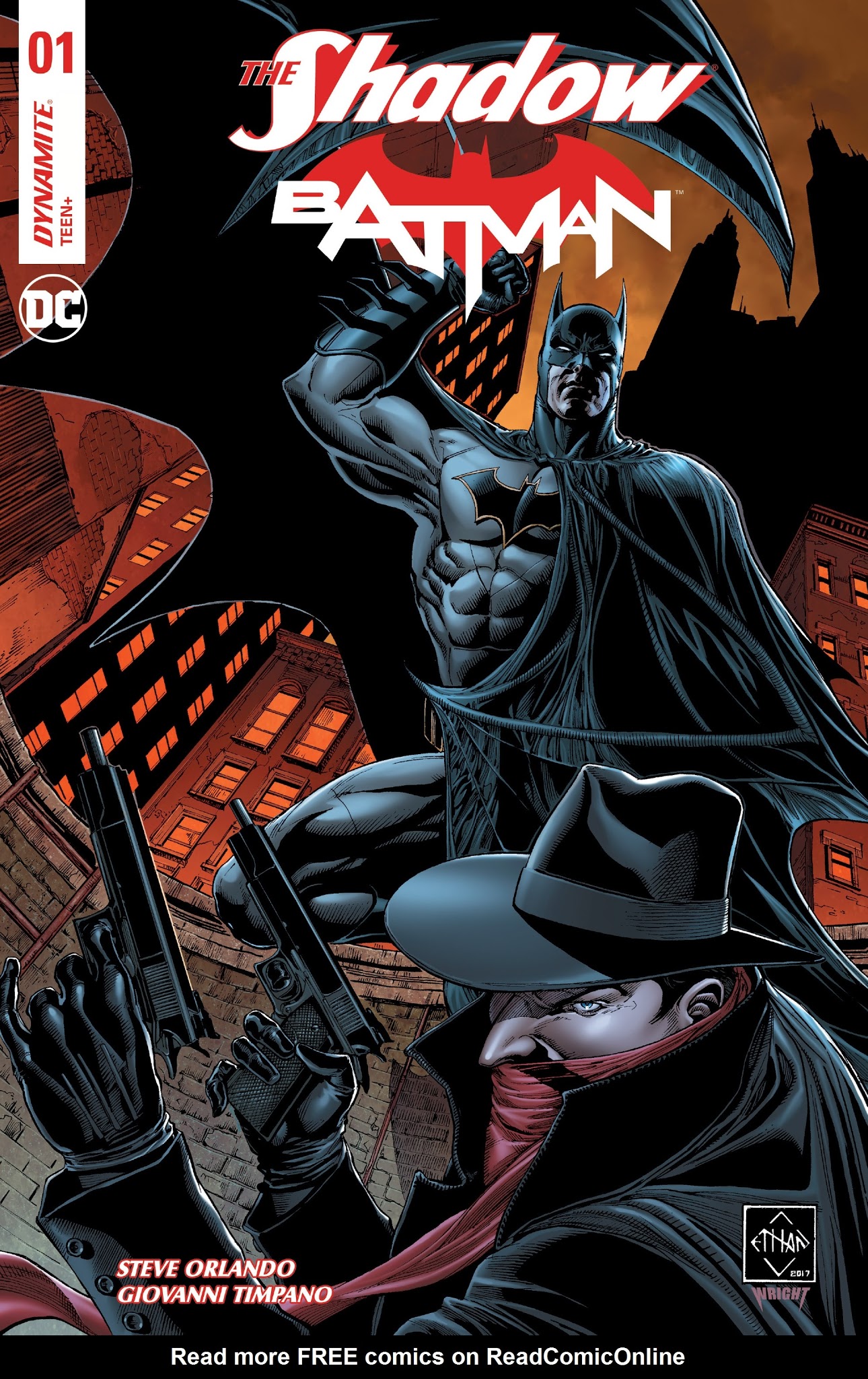 Read online The Shadow/Batman comic -  Issue #1 - 27
