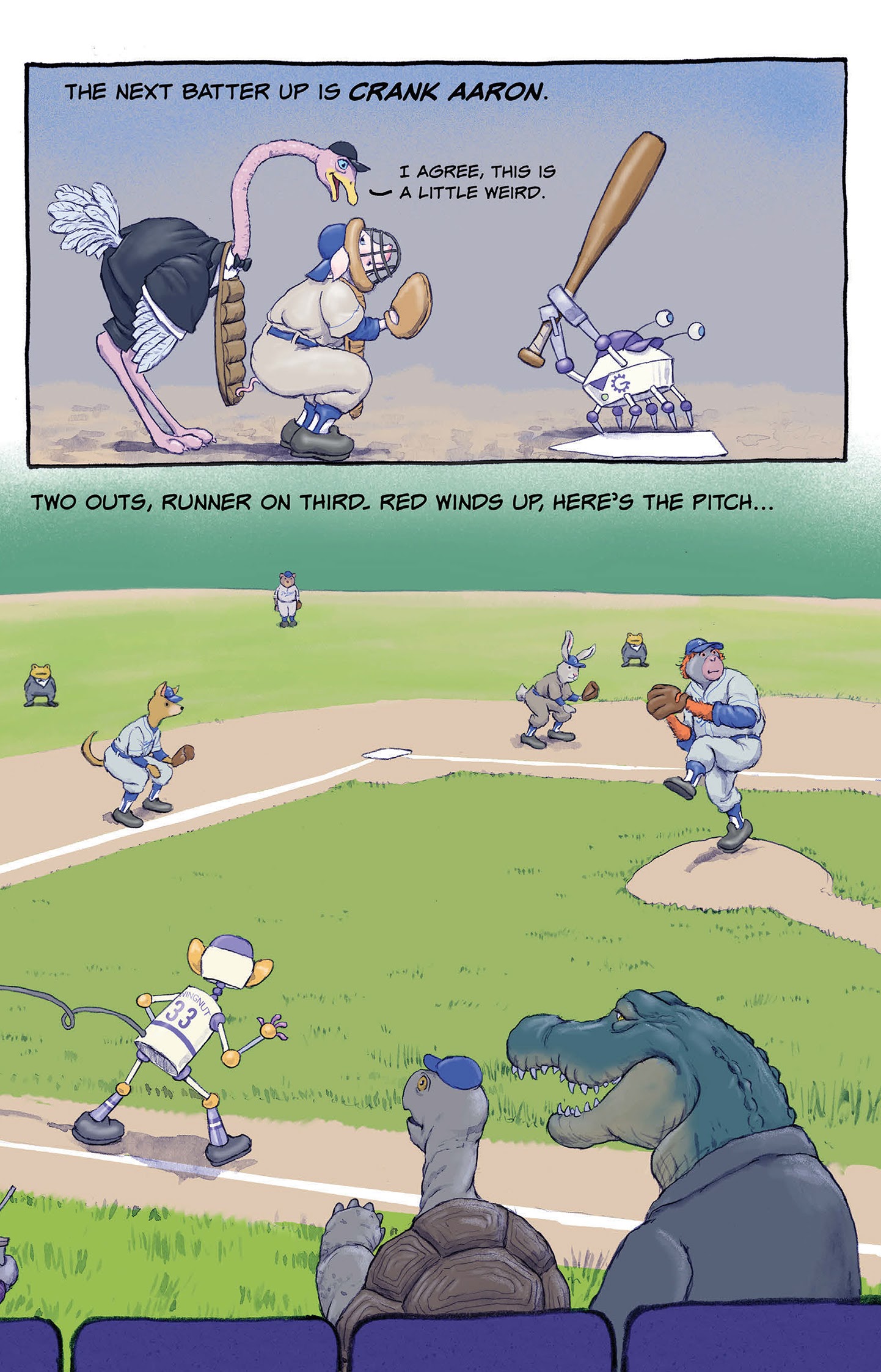 Read online Fuzzy Baseball comic -  Issue #3 - 27
