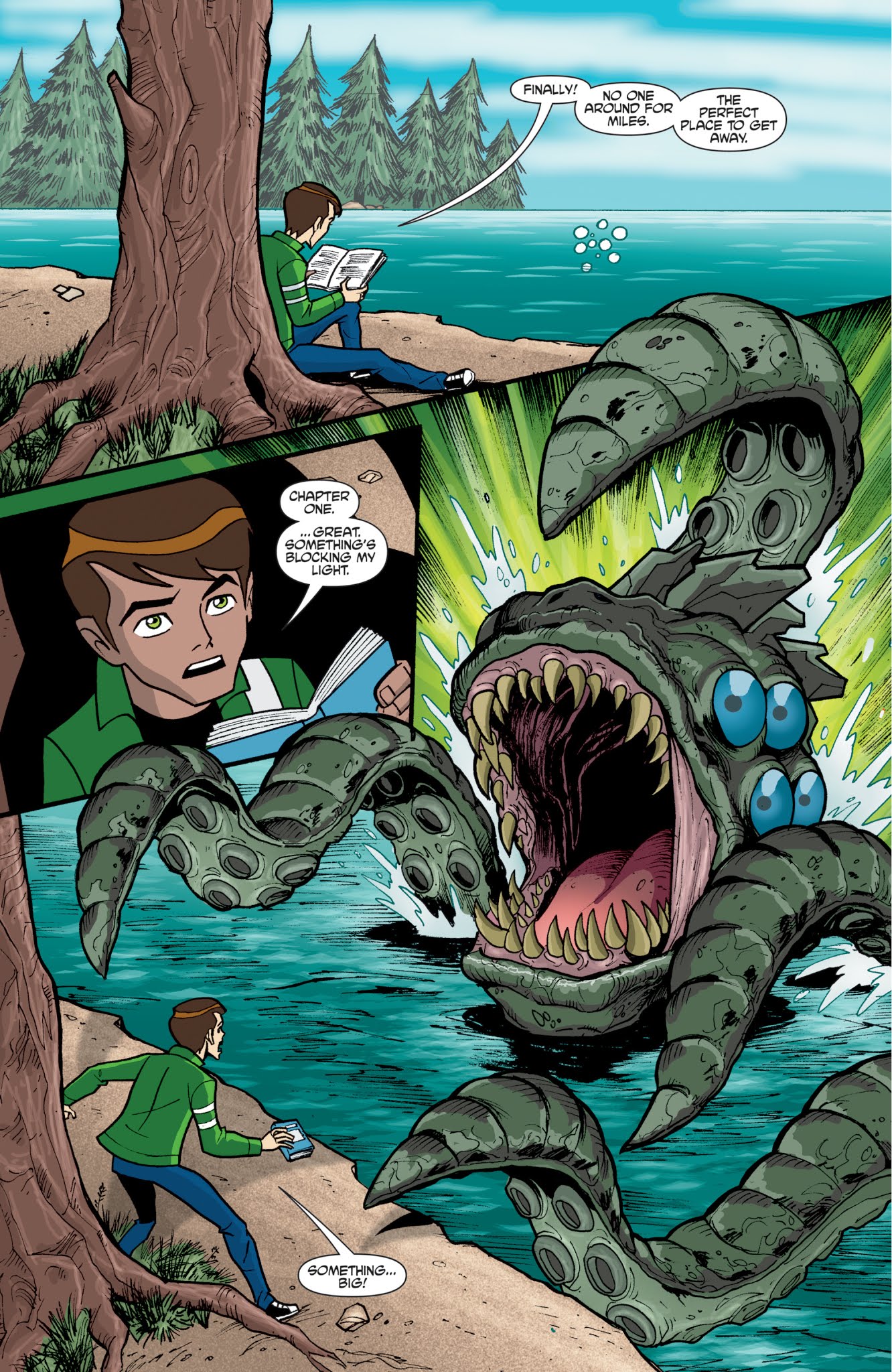 Read online Ben 10 Classics comic -  Issue # TPB 4 - 98