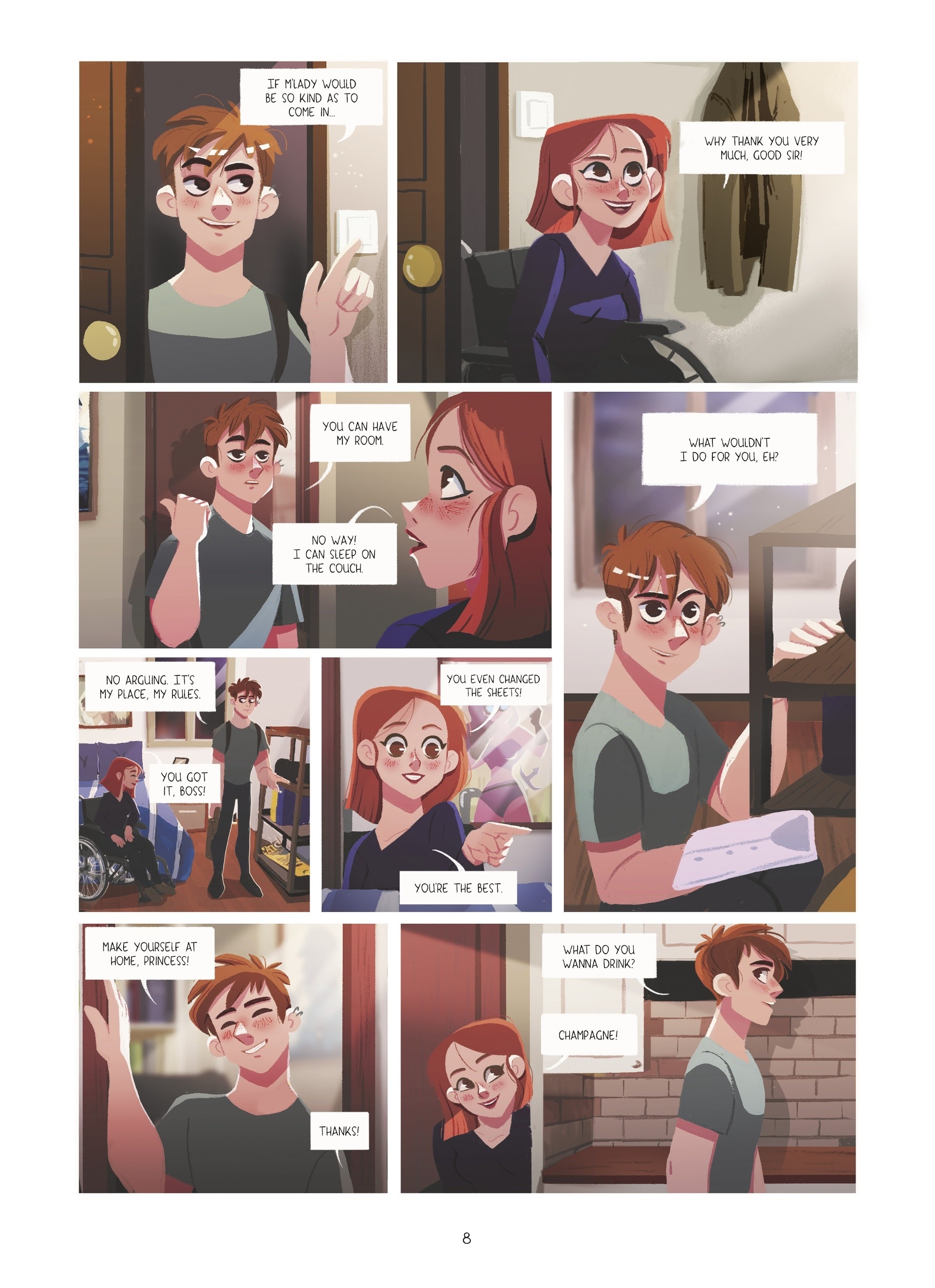 Read online Through Lya's Eyes comic -  Issue #1 - 8