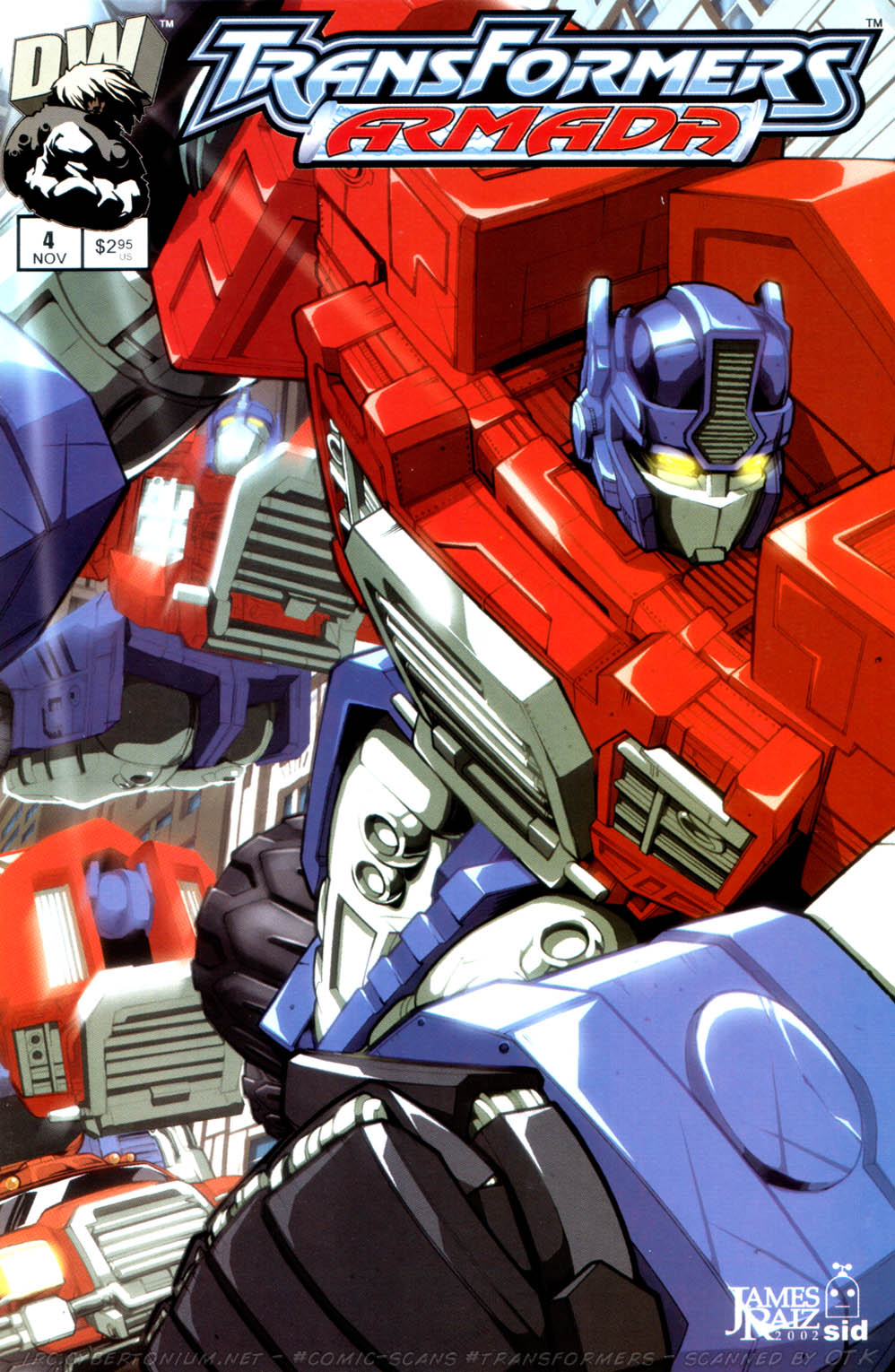 Read online Transformers Armada comic -  Issue #4 - 1