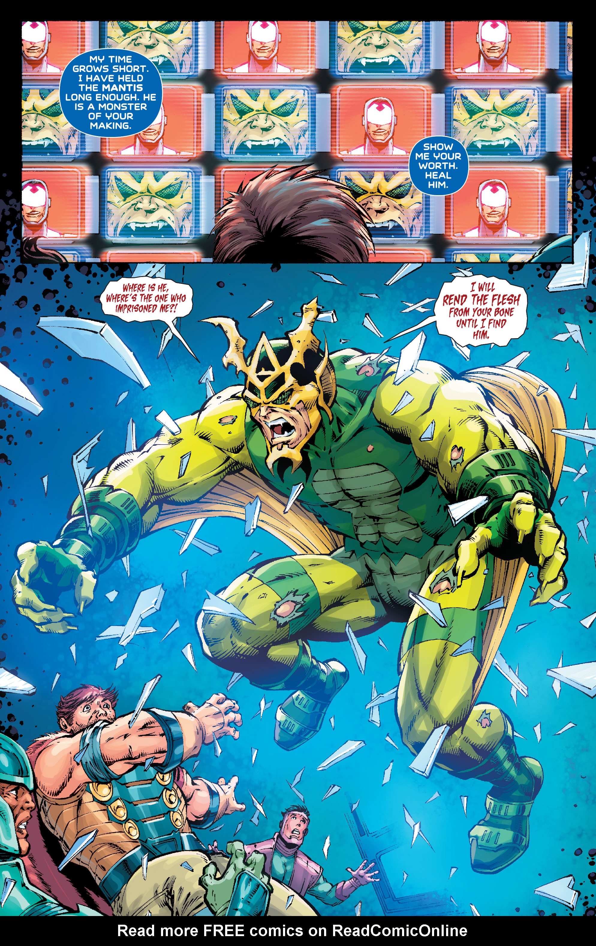 Read online Infinity Man and the Forever People comic -  Issue #3 - 6