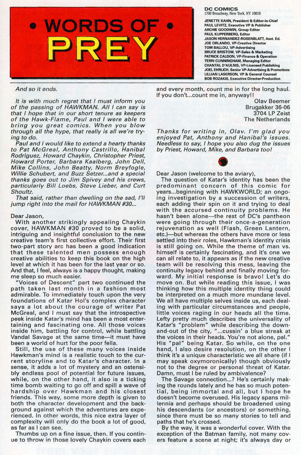 Read online Hawkman (1993) comic -  Issue #33 - 25