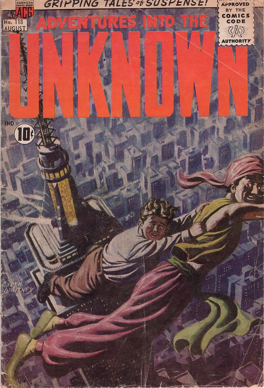 Read online Adventures Into The Unknown comic -  Issue #118 - 1