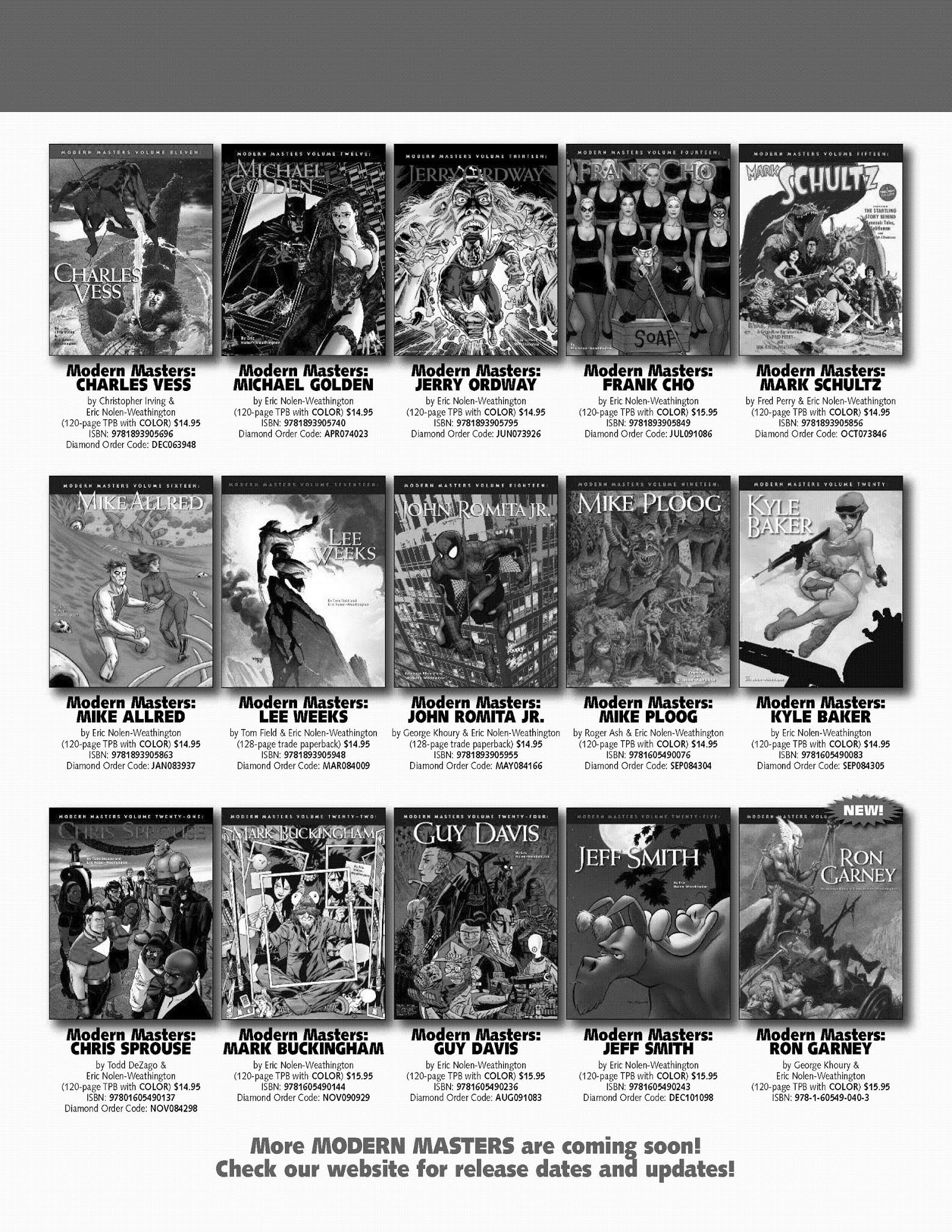 Read online Modern Masters comic -  Issue #27 - 121