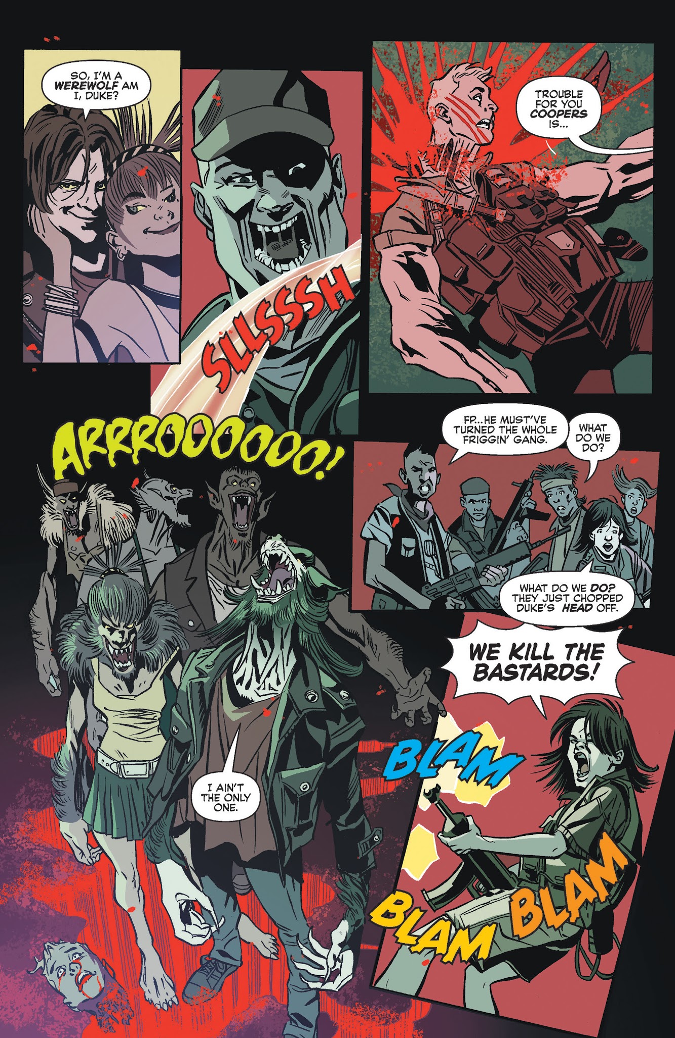 Read online Jughead The Hunger comic -  Issue #4 - 8