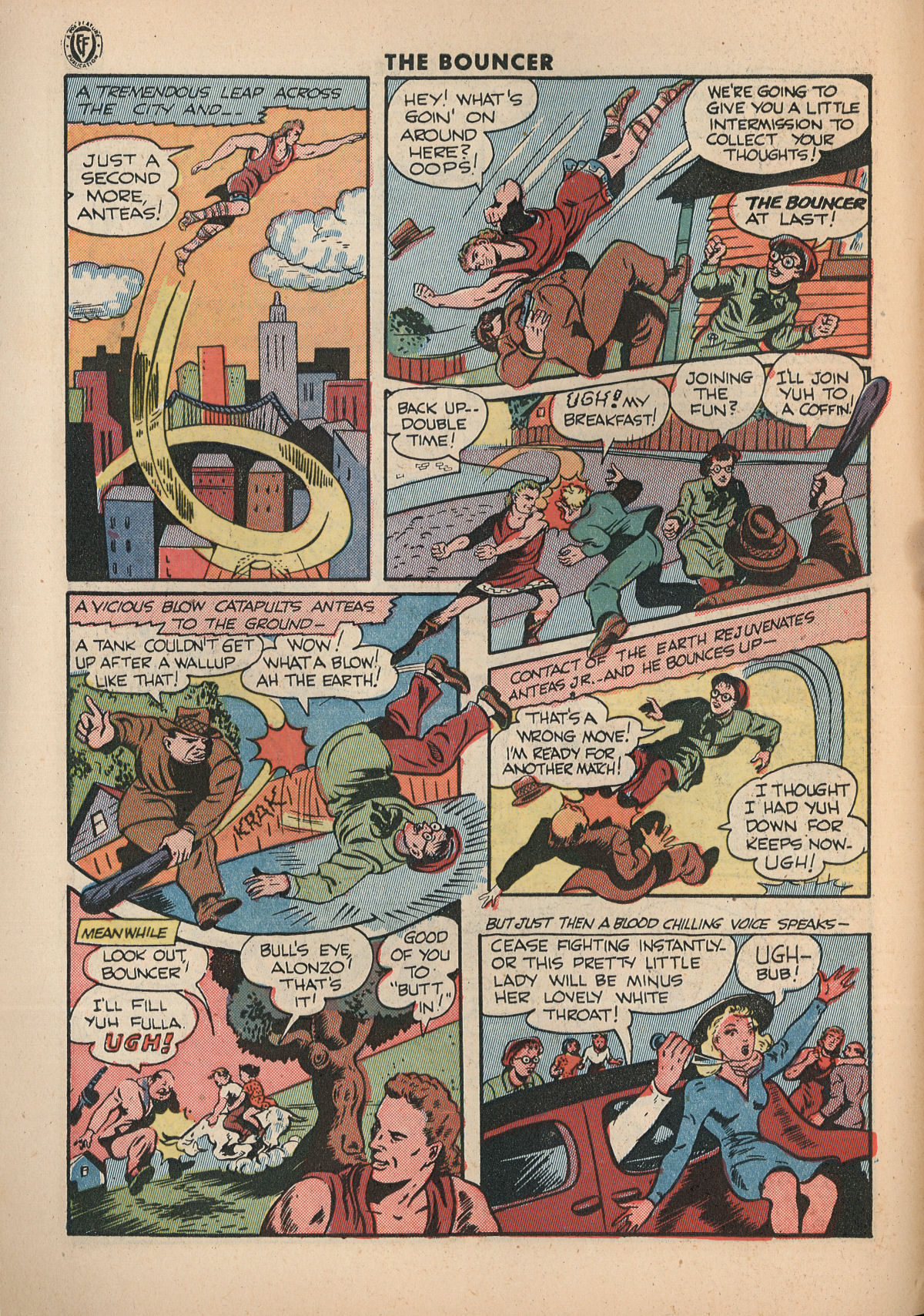 Read online The Bouncer (1944) comic -  Issue #13 - 6