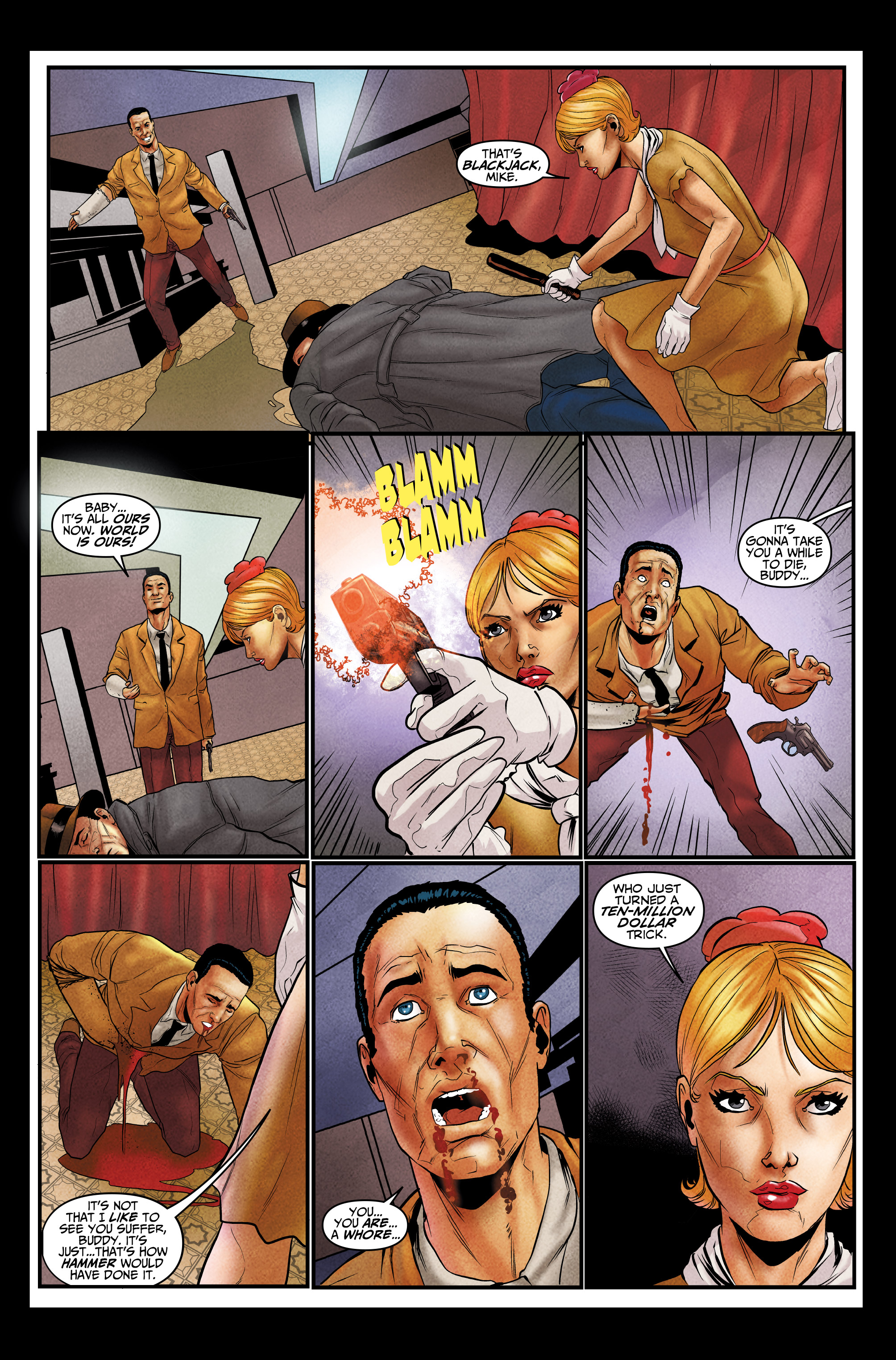 Read online Mickey Spillane's Mike Hammer comic -  Issue #4 - 14