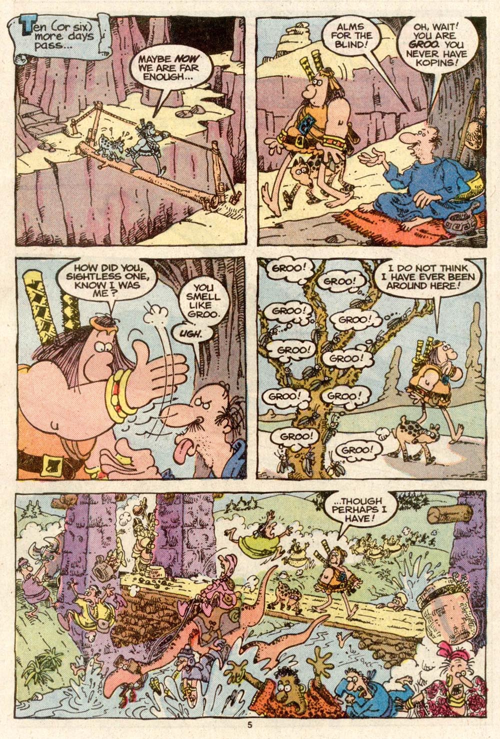 Read online Sergio Aragonés Groo the Wanderer comic -  Issue #48 - 5