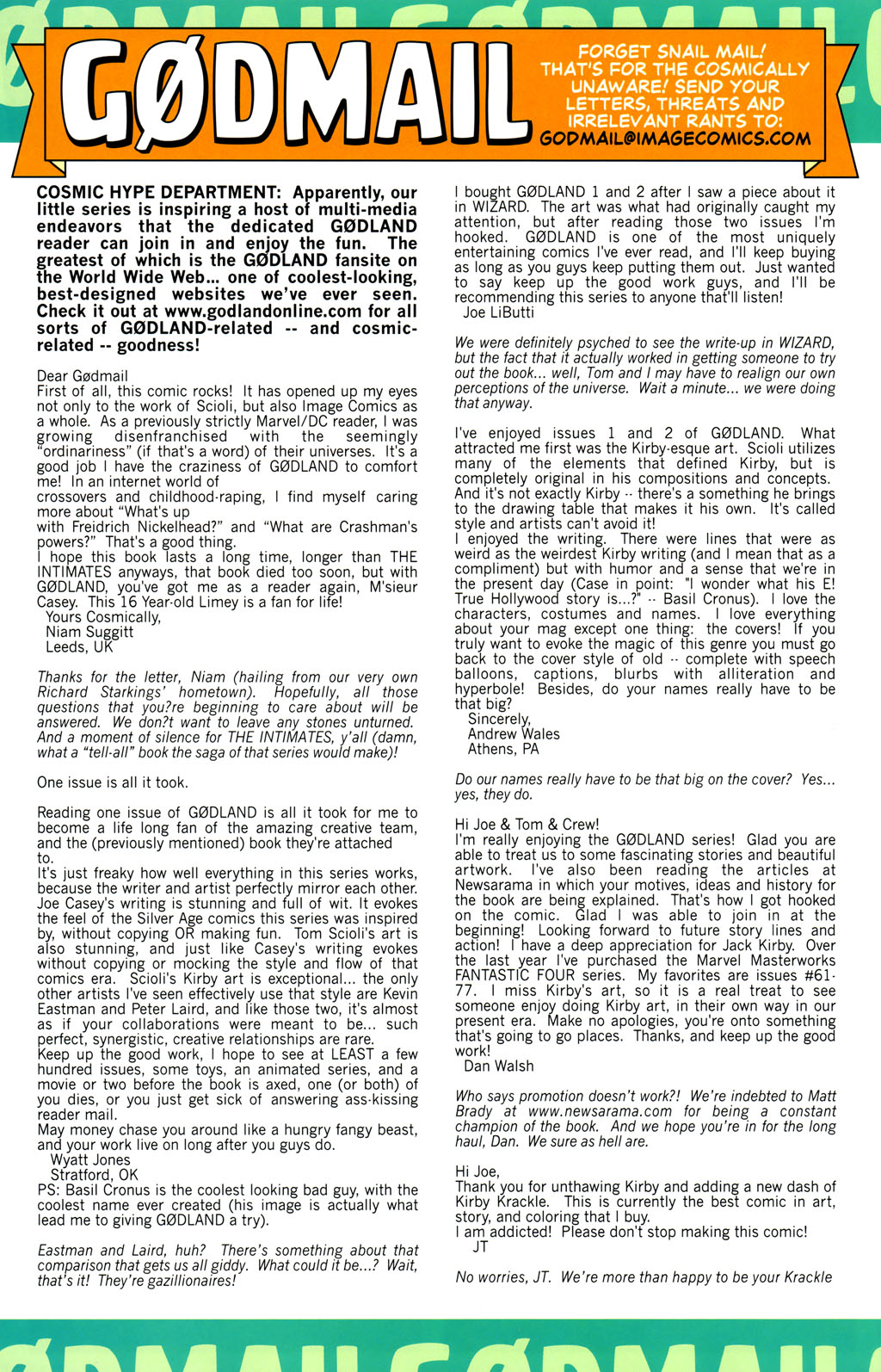 Read online Gødland comic -  Issue #6 - 25