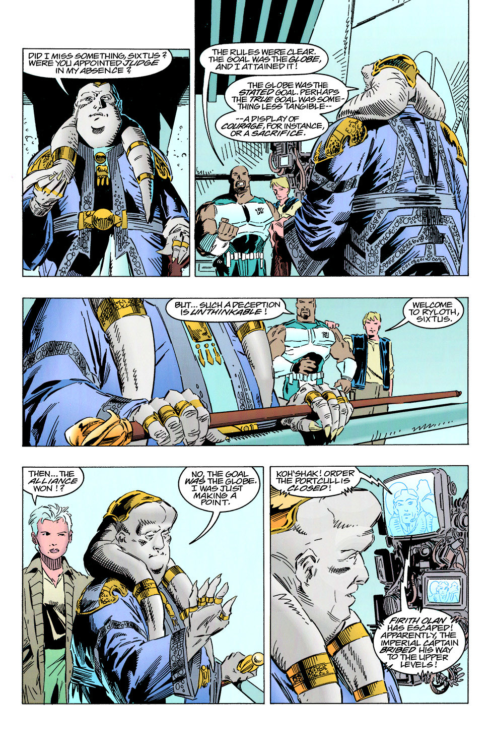 Read online Star Wars: X-Wing Rogue Squadron comic -  Issue #11 - 21