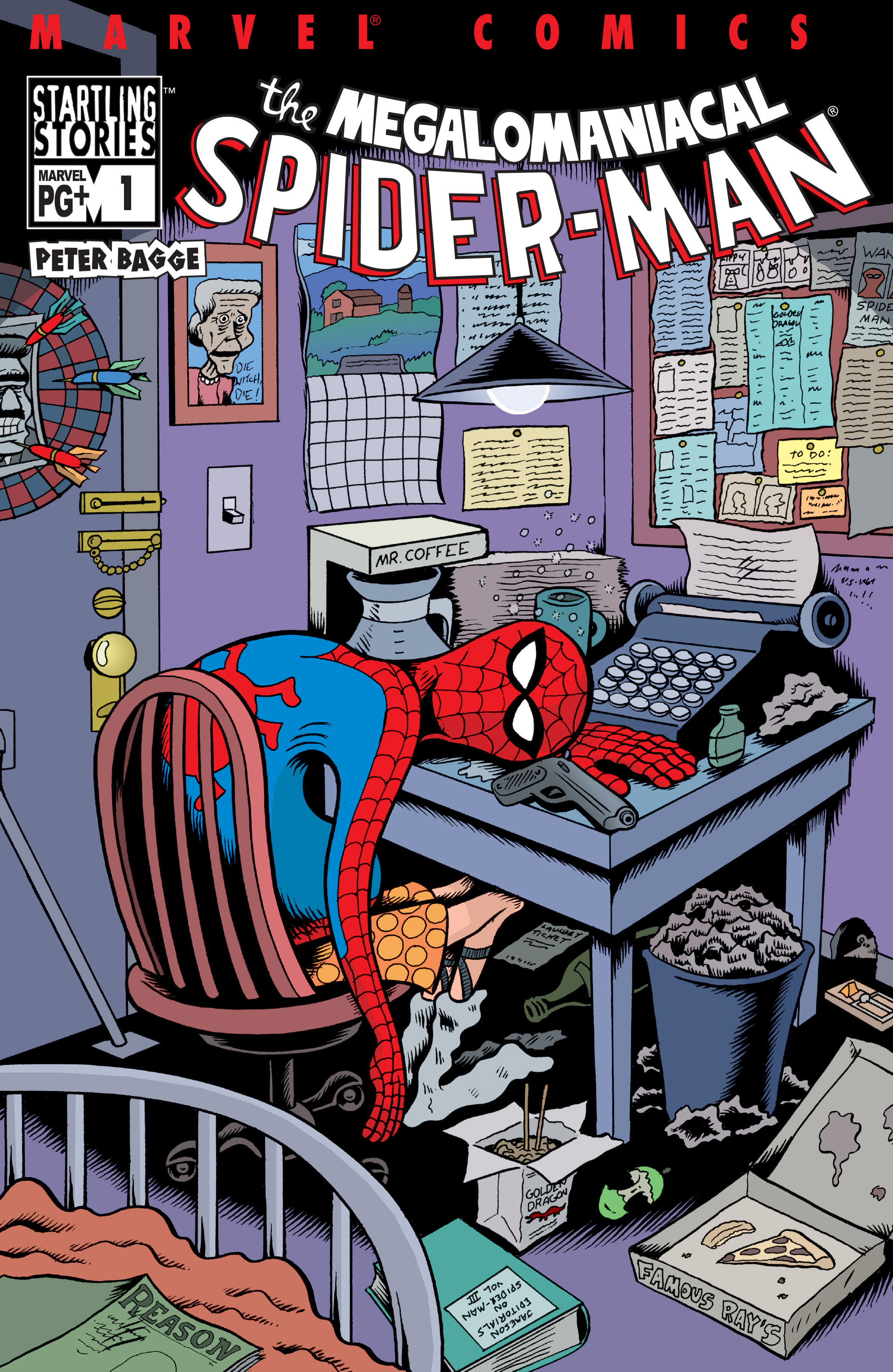 Read online Startling Stories: The Megalomaniacal Spider-Man comic -  Issue # Full - 1