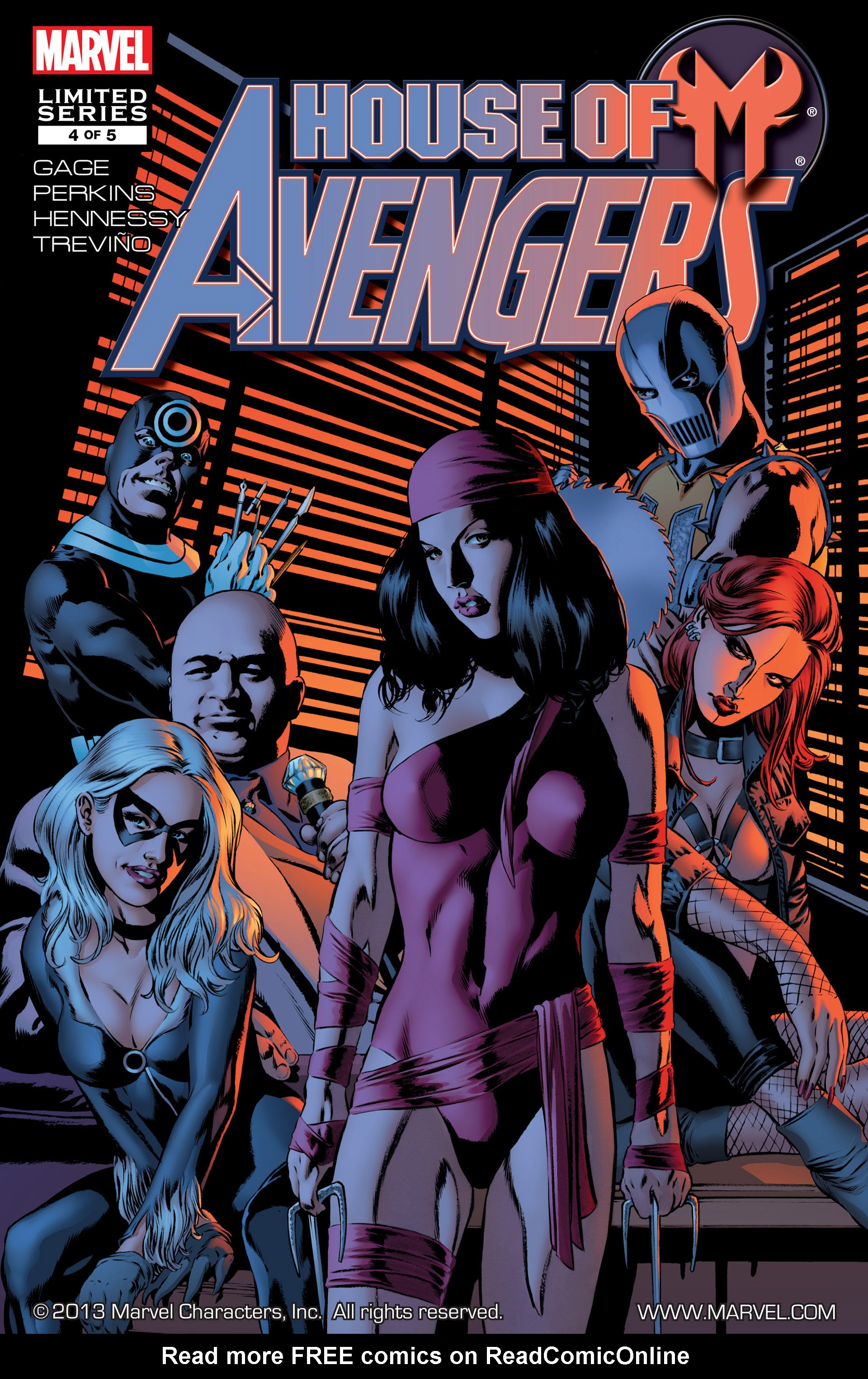 Read online House of M: Avengers comic -  Issue #4 - 1