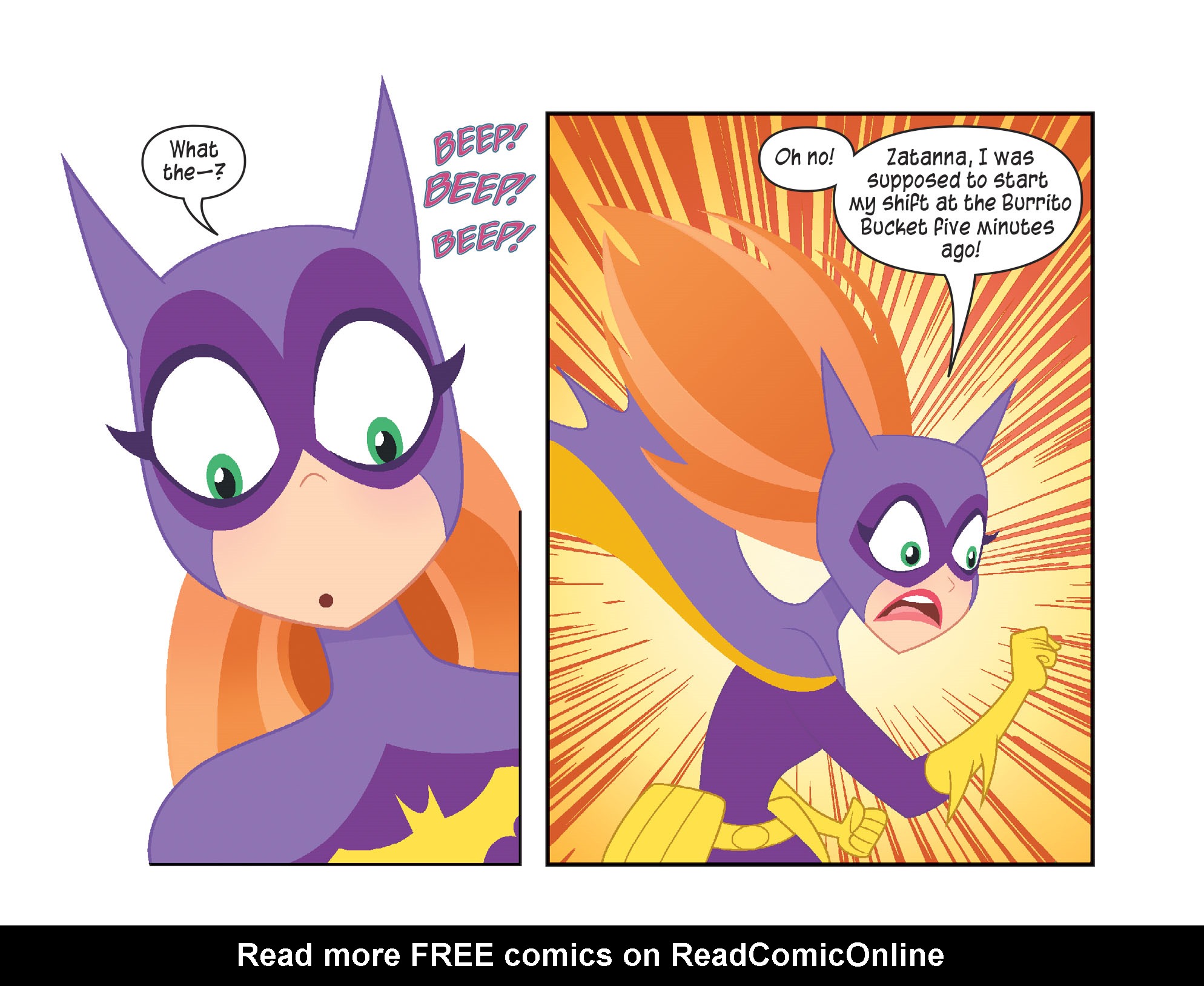 Read online DC Super Hero Girls: Weird Science comic -  Issue #10 - 22