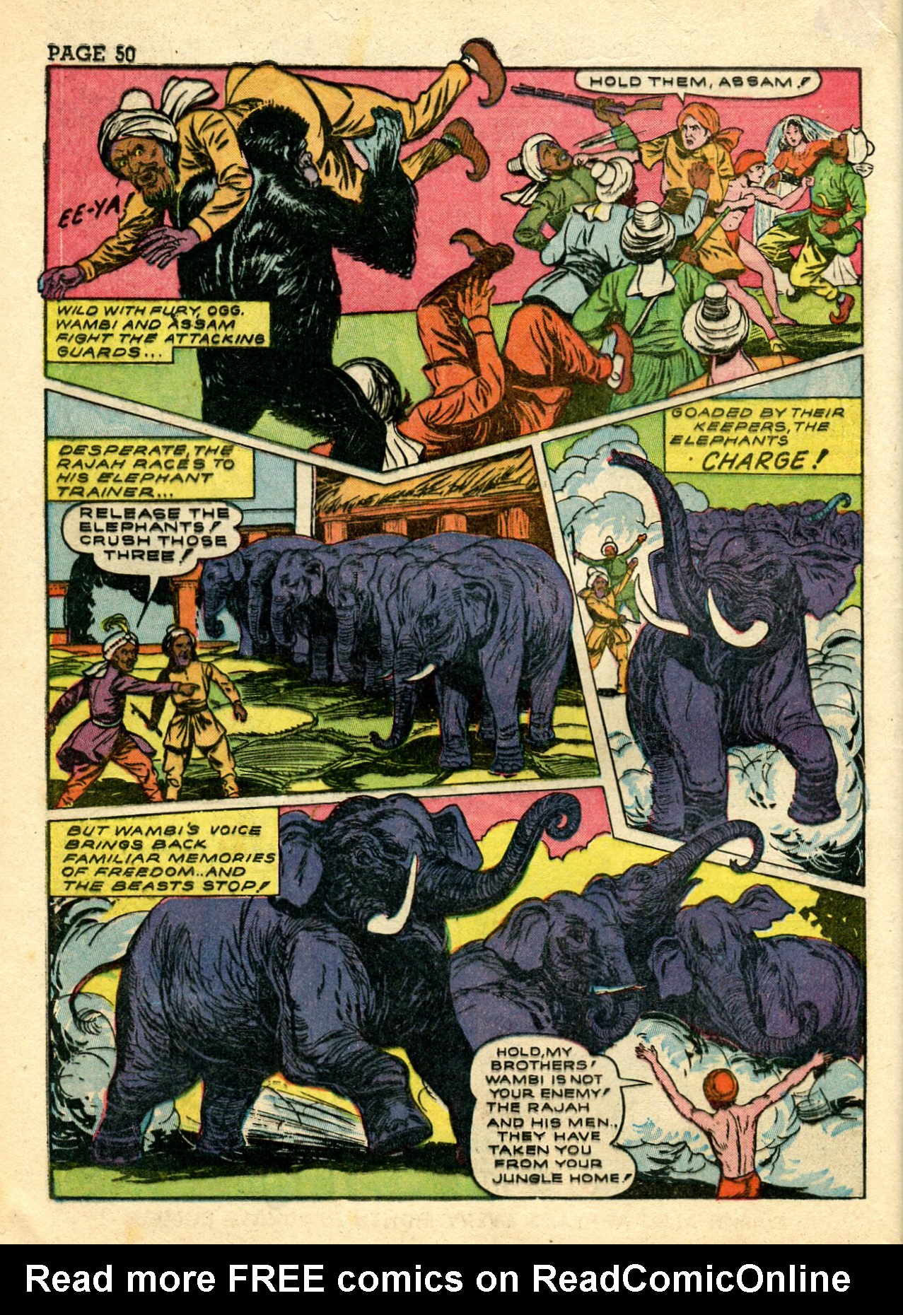 Read online Wambi Jungle Boy comic -  Issue #3 - 52