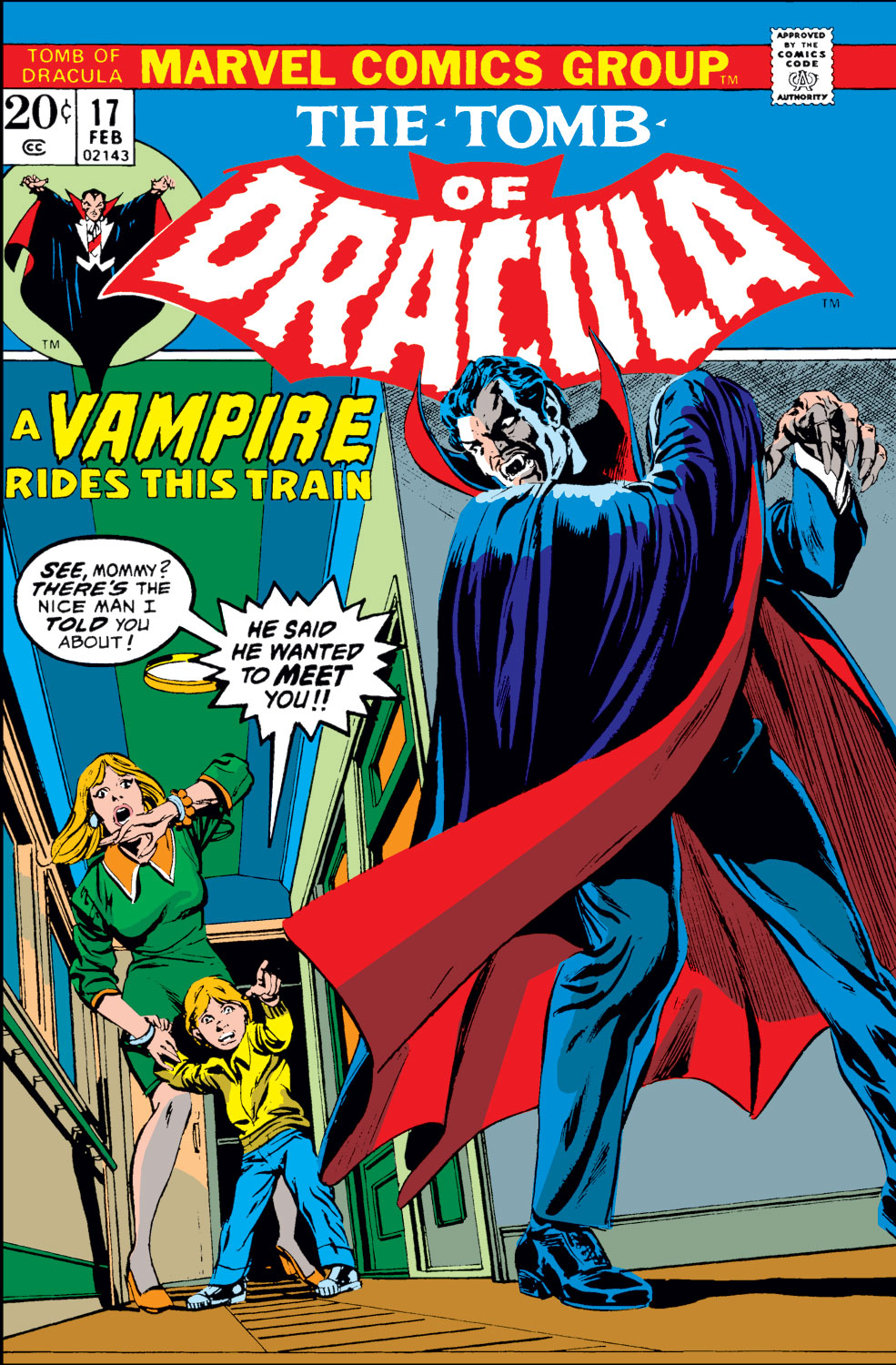 Read online Tomb of Dracula (1972) comic -  Issue #17 - 1