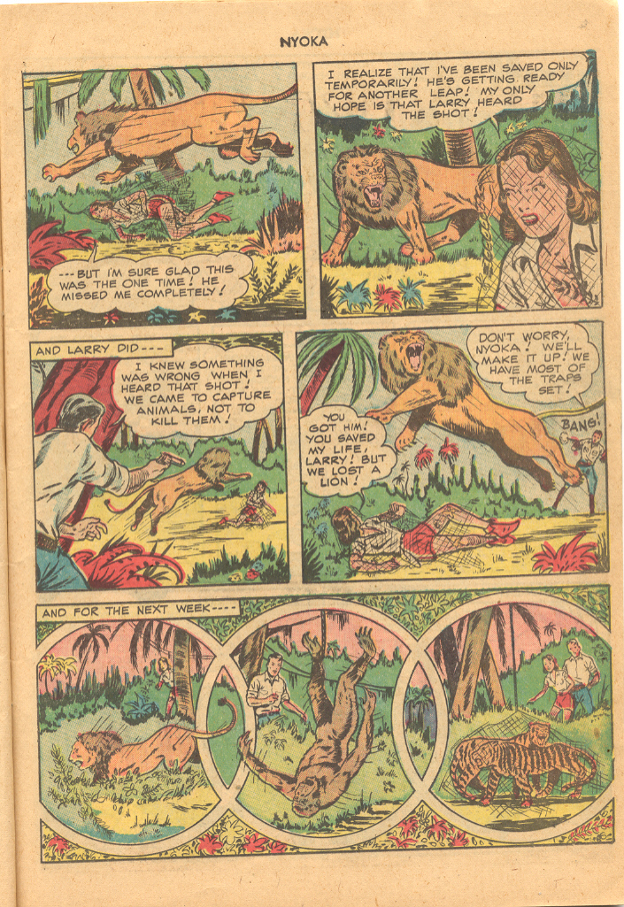 Read online Nyoka the Jungle Girl (1945) comic -  Issue #27 - 15