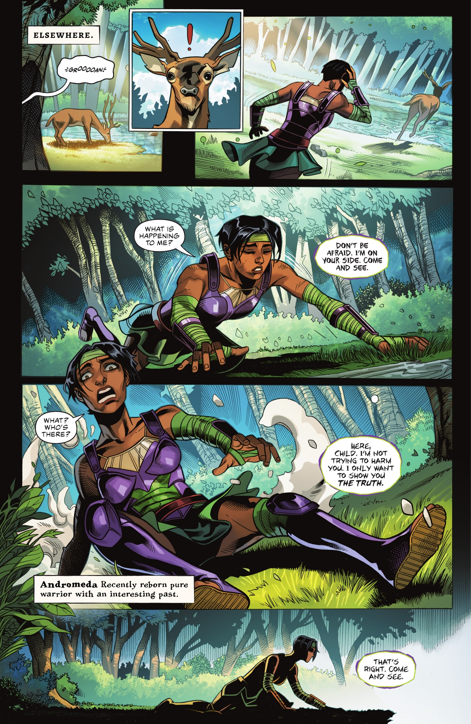 Read online Nubia & the Amazons comic -  Issue #3 - 5