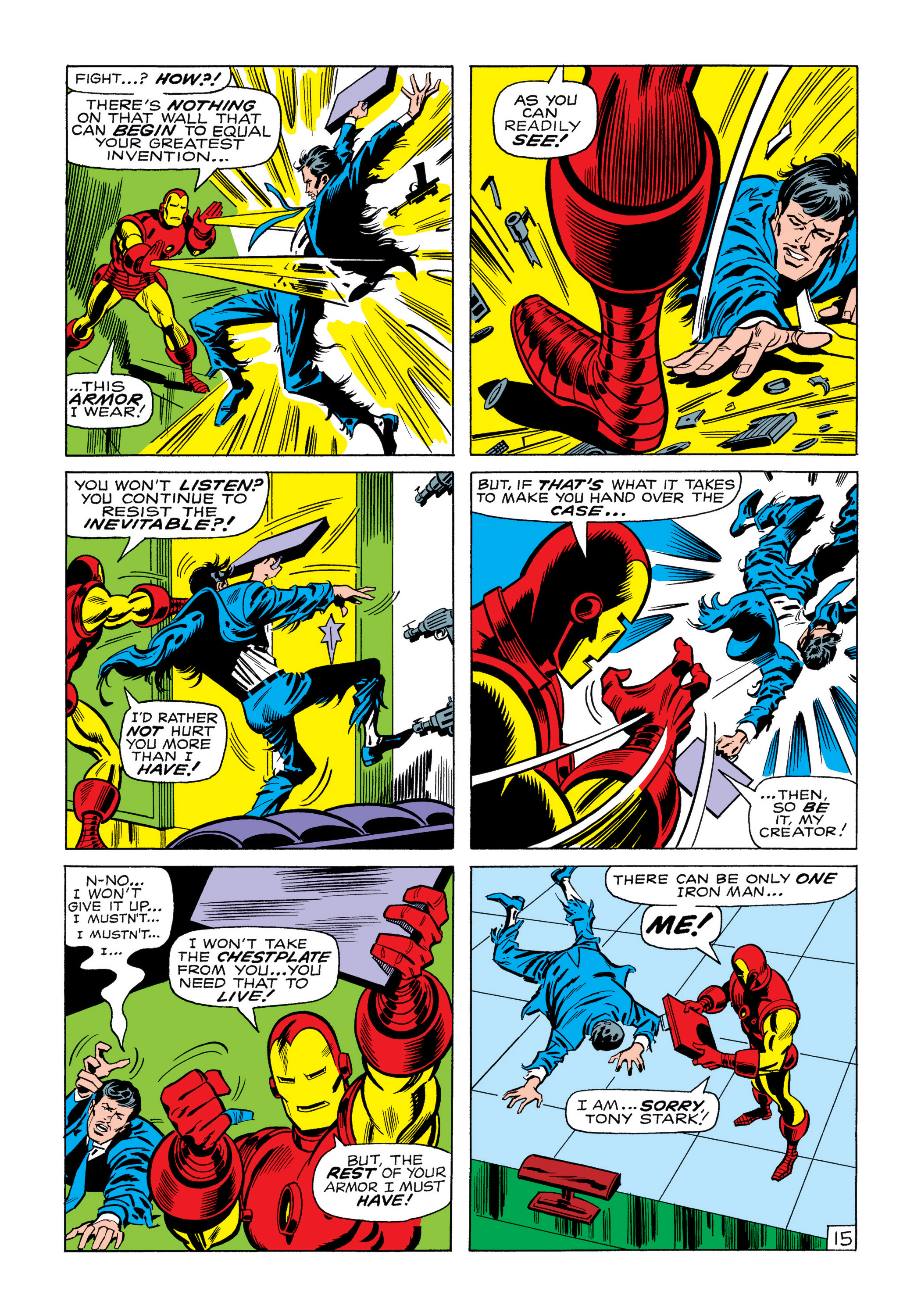 Read online Marvel Masterworks: The Invincible Iron Man comic -  Issue # TPB 6 (Part 1) - 84