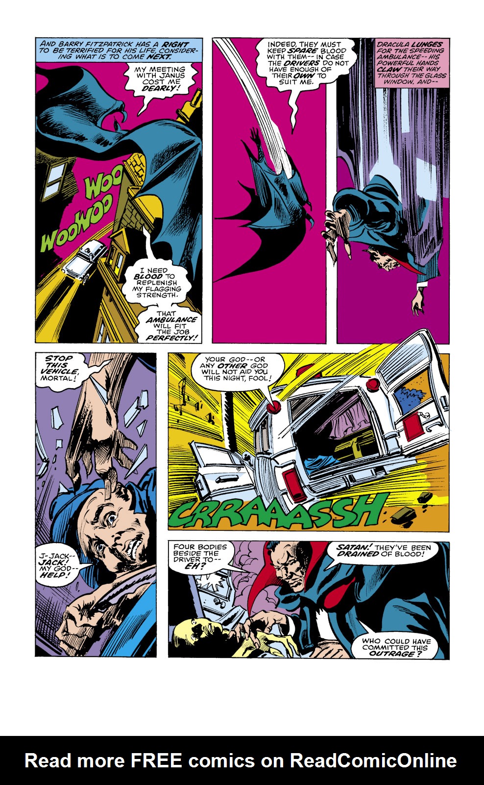 Read online Tomb of Dracula (1972) comic -  Issue #62 - 11