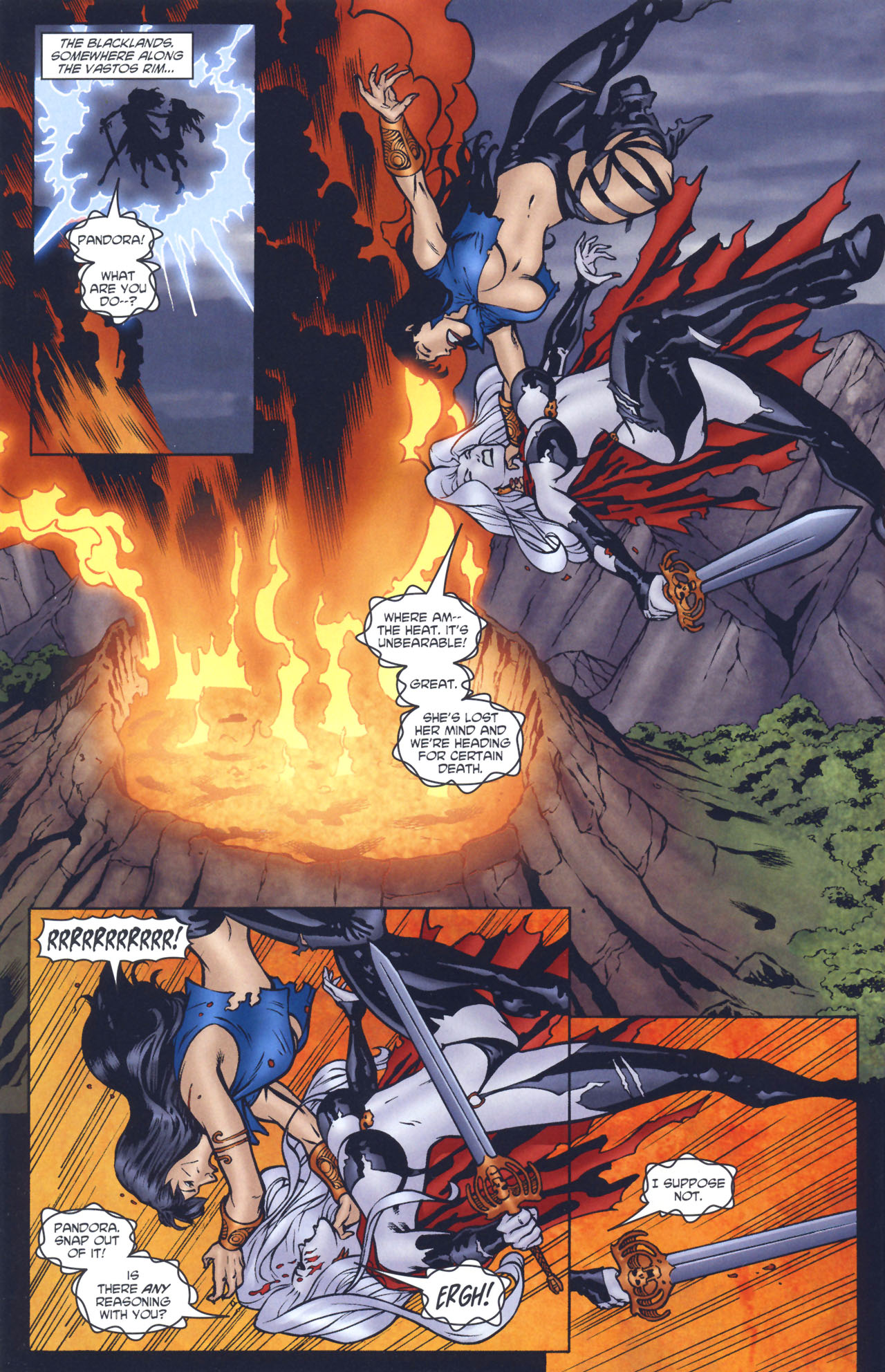 Read online Lady Death vs. Pandora comic -  Issue # Full - 20