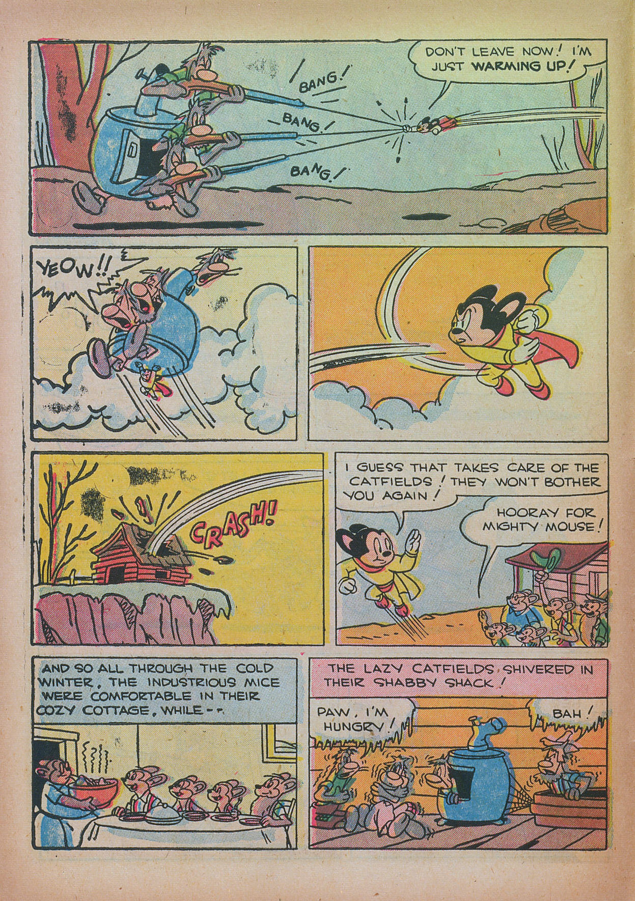 Read online Paul Terry's Mighty Mouse Comics comic -  Issue #26 - 10