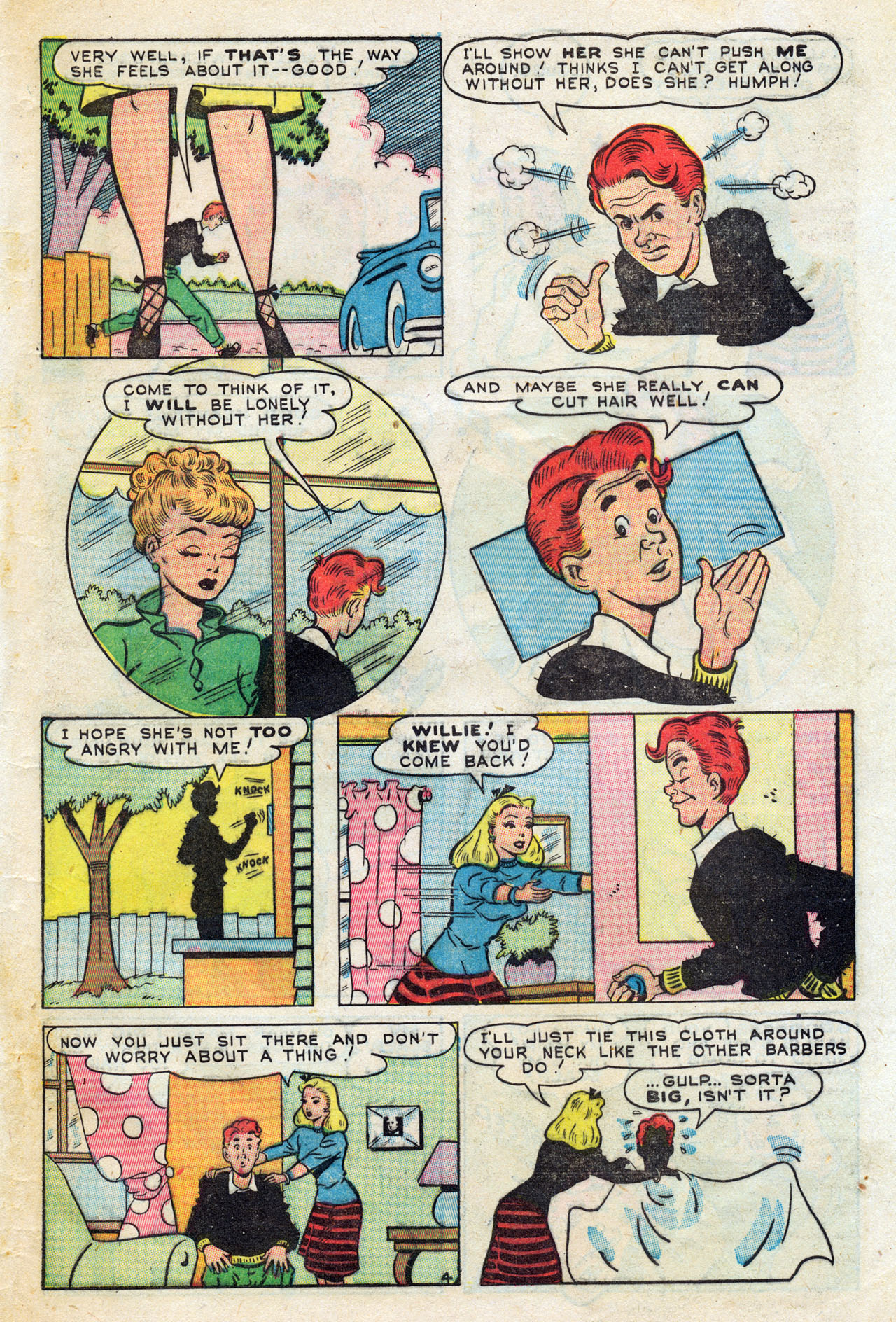 Read online Willie Comics (1946) comic -  Issue #8 - 44