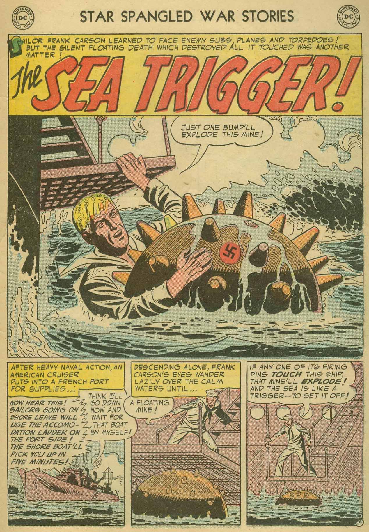 Read online Star Spangled War Stories (1952) comic -  Issue #26 - 11