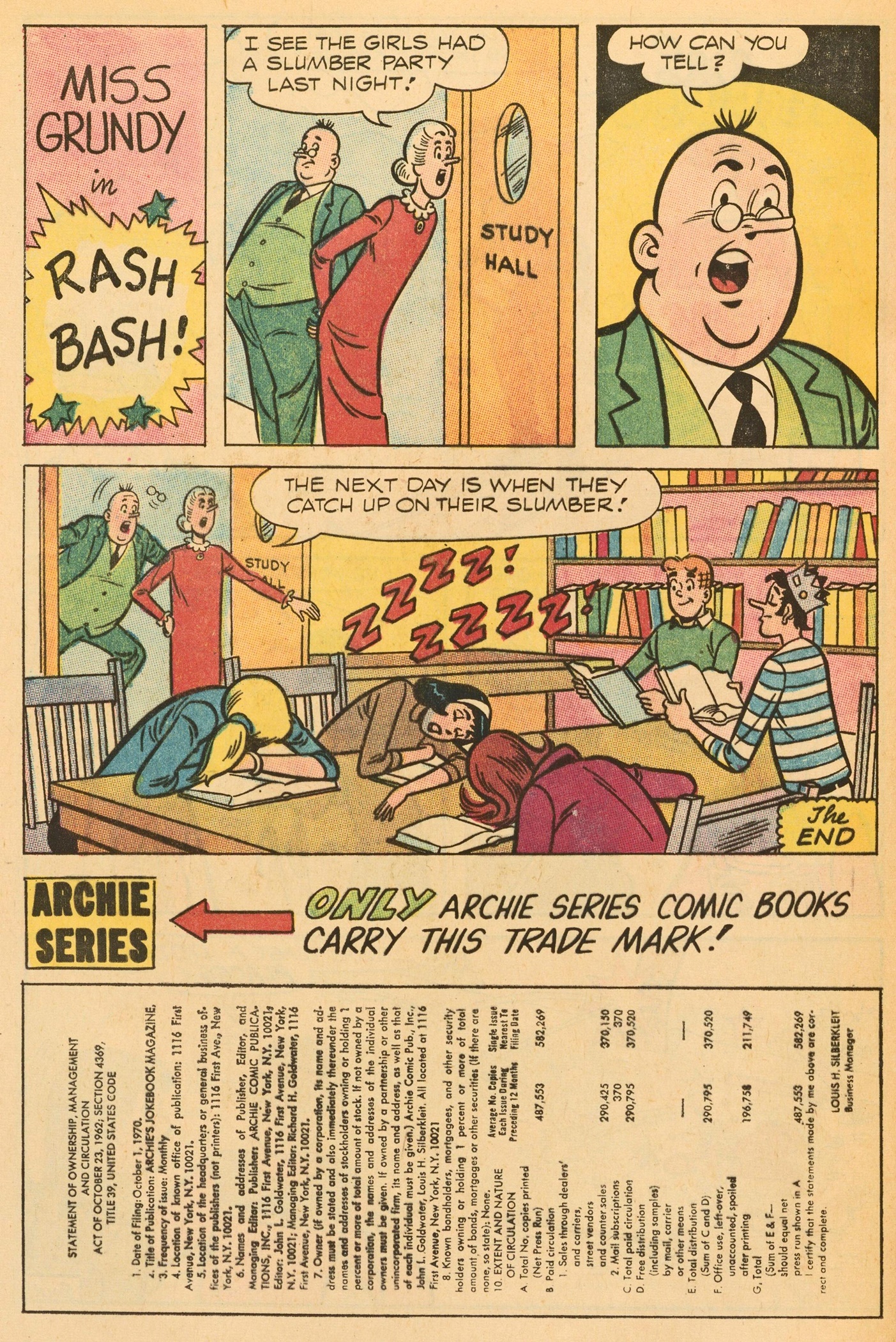 Read online Archie's Joke Book Magazine comic -  Issue #160 - 22