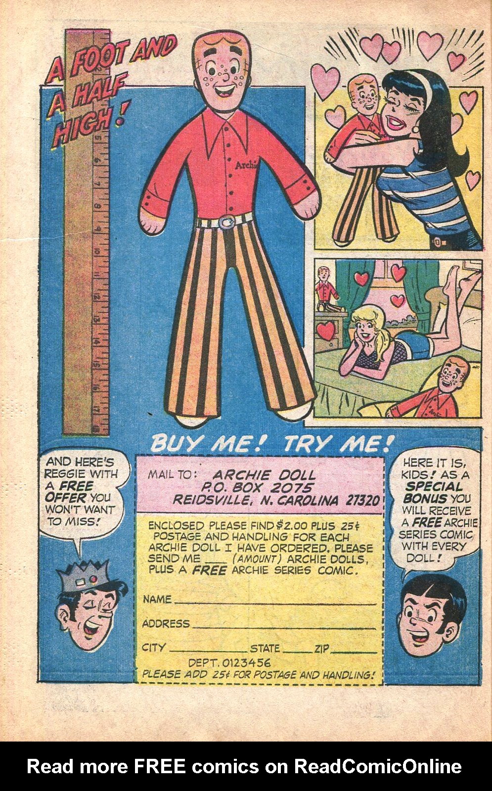 Read online Archie's TV Laugh-Out comic -  Issue #15 - 34